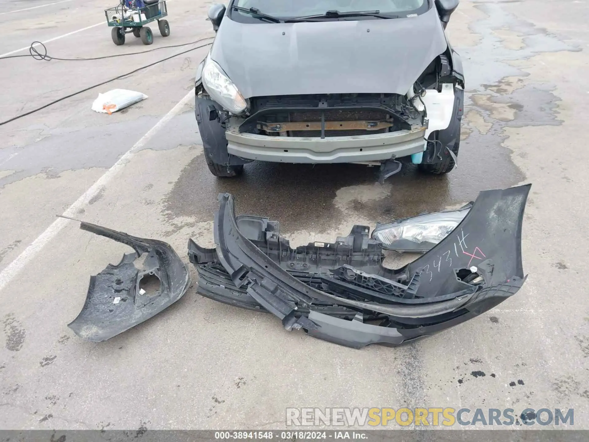 11 fotografías del automóvil dañado 3FADP4BJXKM110473 FORD FIESTA 2019