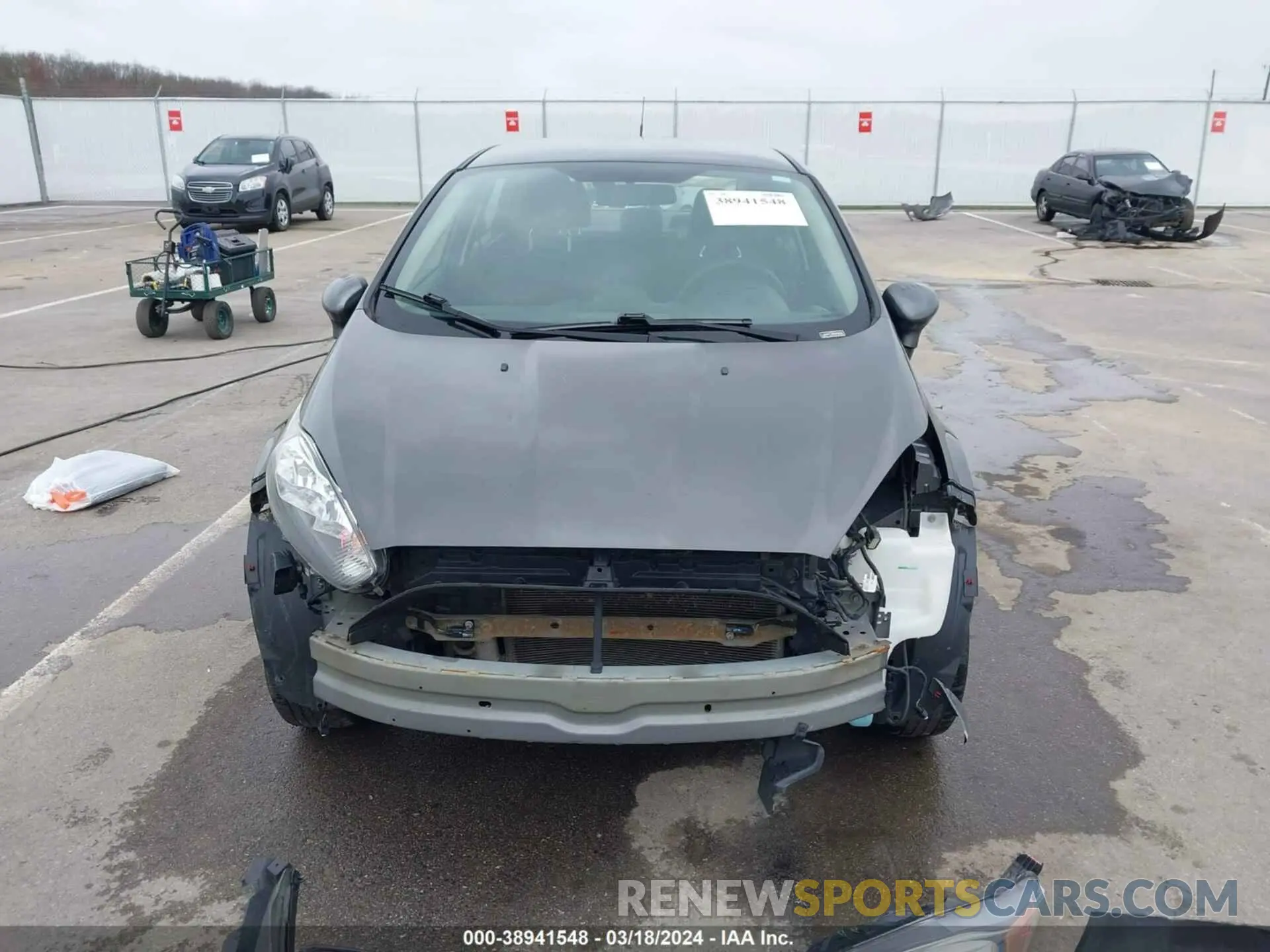 6 fotografías del automóvil dañado 3FADP4BJXKM110473 FORD FIESTA 2019