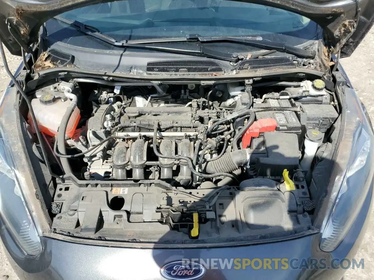 11 fotografías del automóvil dañado 3FADP4BJXKM147569 FORD FIESTA 2019