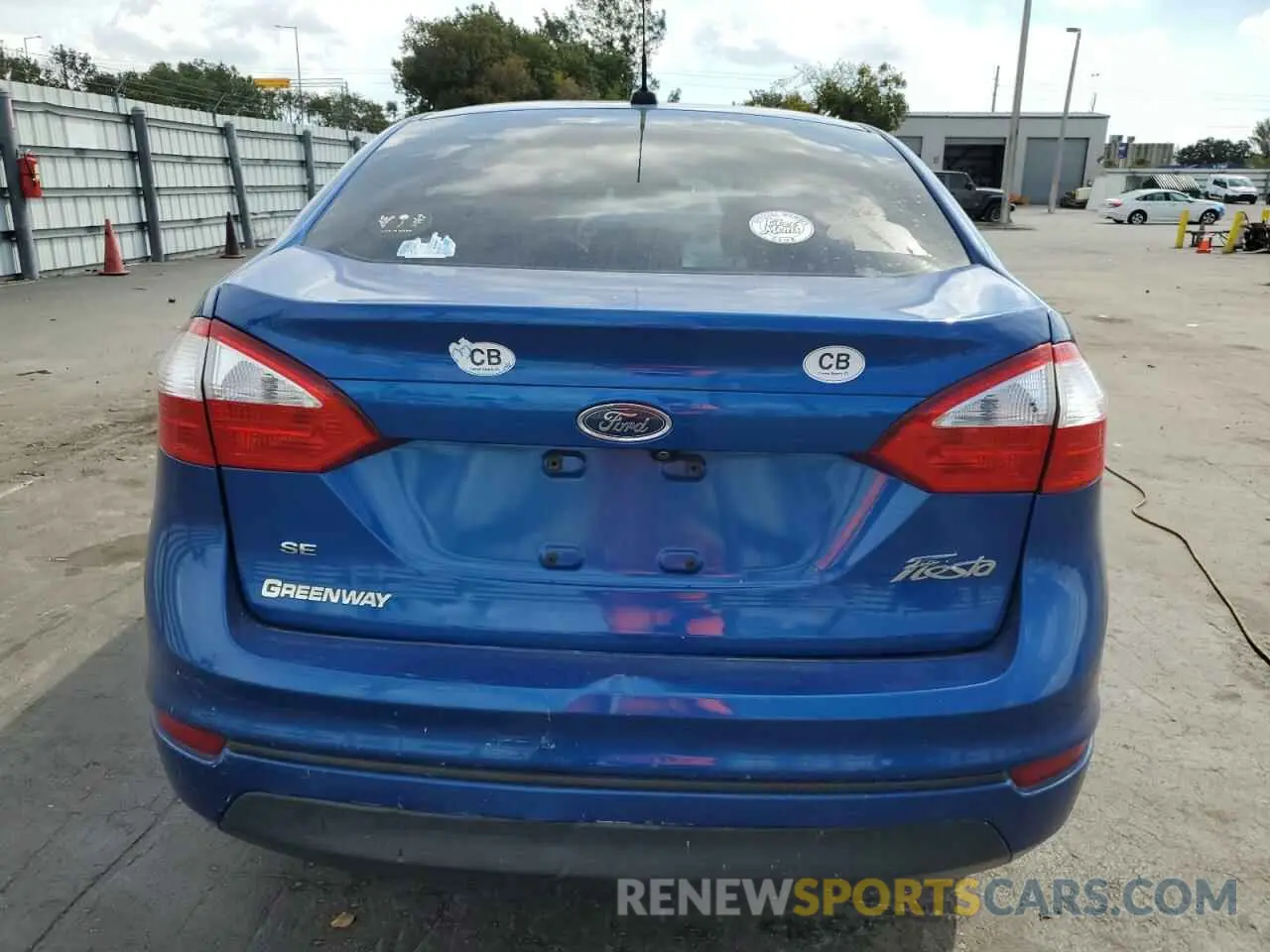 6 fotografías del automóvil dañado 3FADP4BJXKM161620 FORD FIESTA 2019