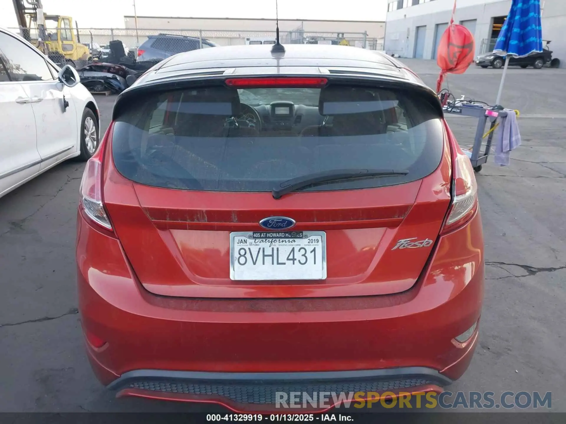 17 fotografías del automóvil dañado 3FADP4DJXKM122958 FORD FIESTA 2019