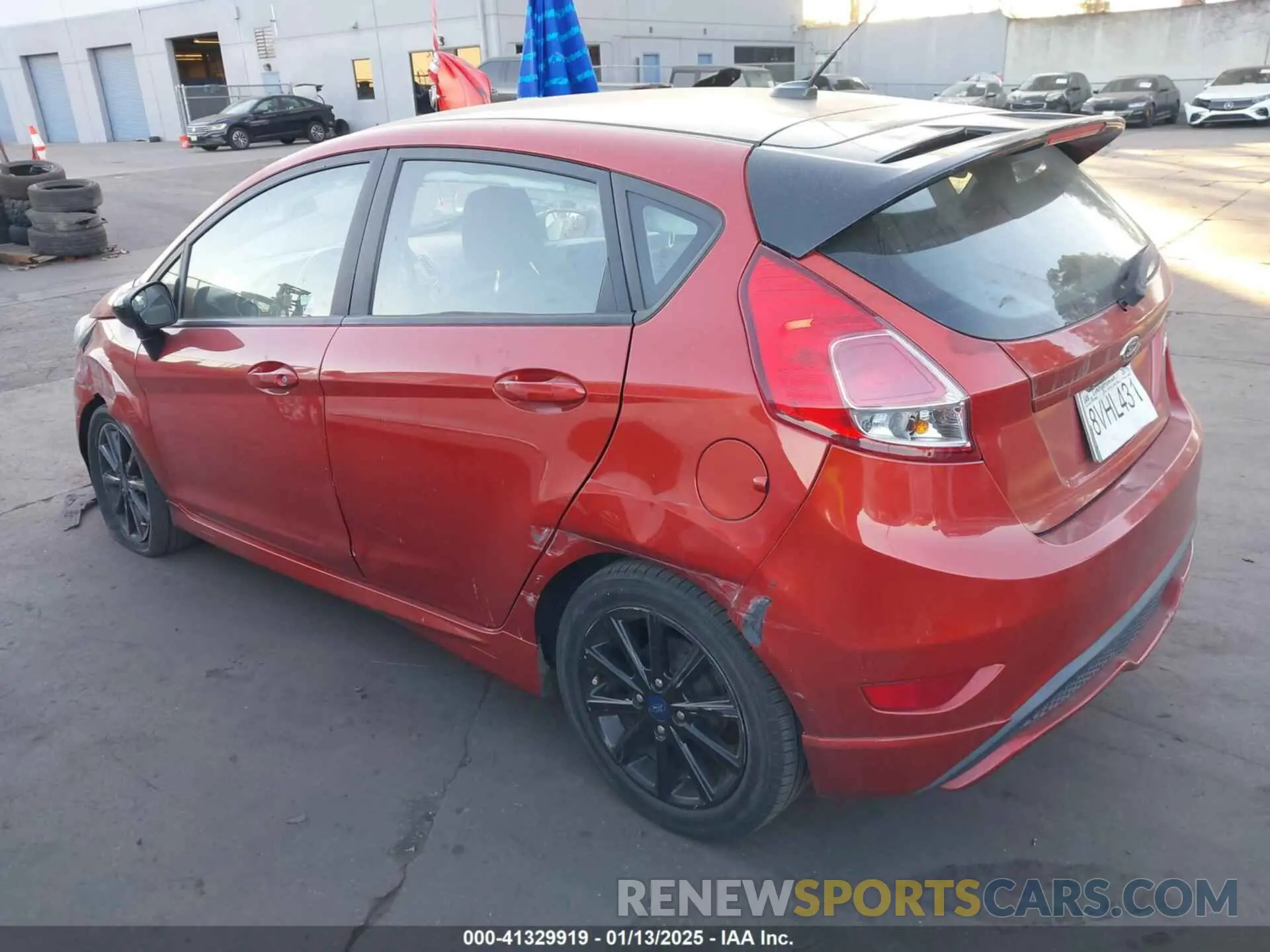 3 fotografías del automóvil dañado 3FADP4DJXKM122958 FORD FIESTA 2019