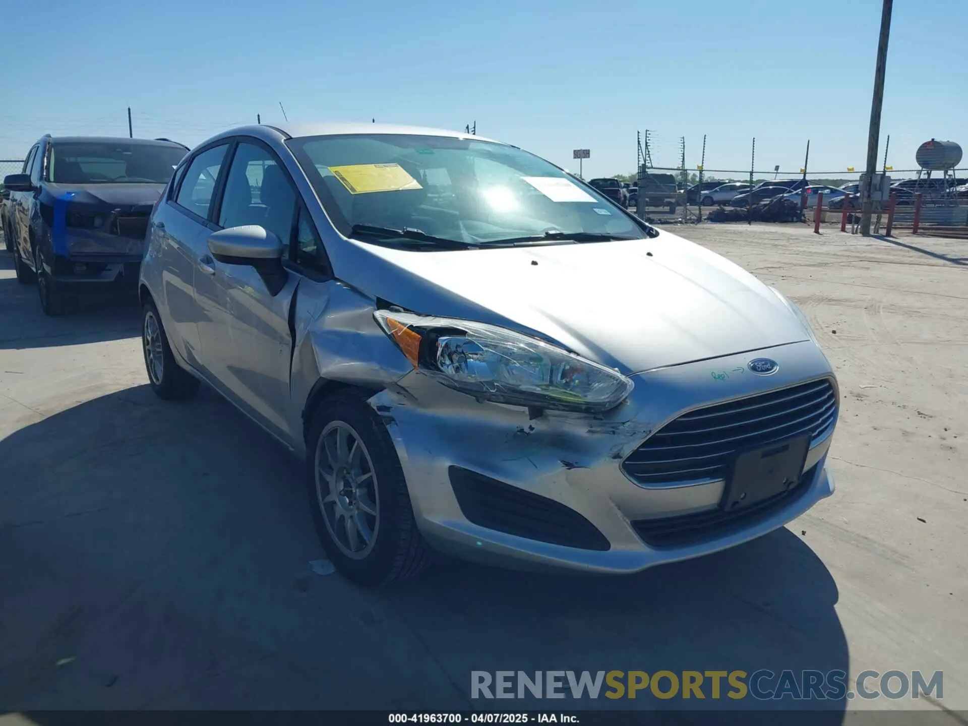1 fotografías del automóvil dañado 3FADP4EJ0KM118870 FORD FIESTA 2019