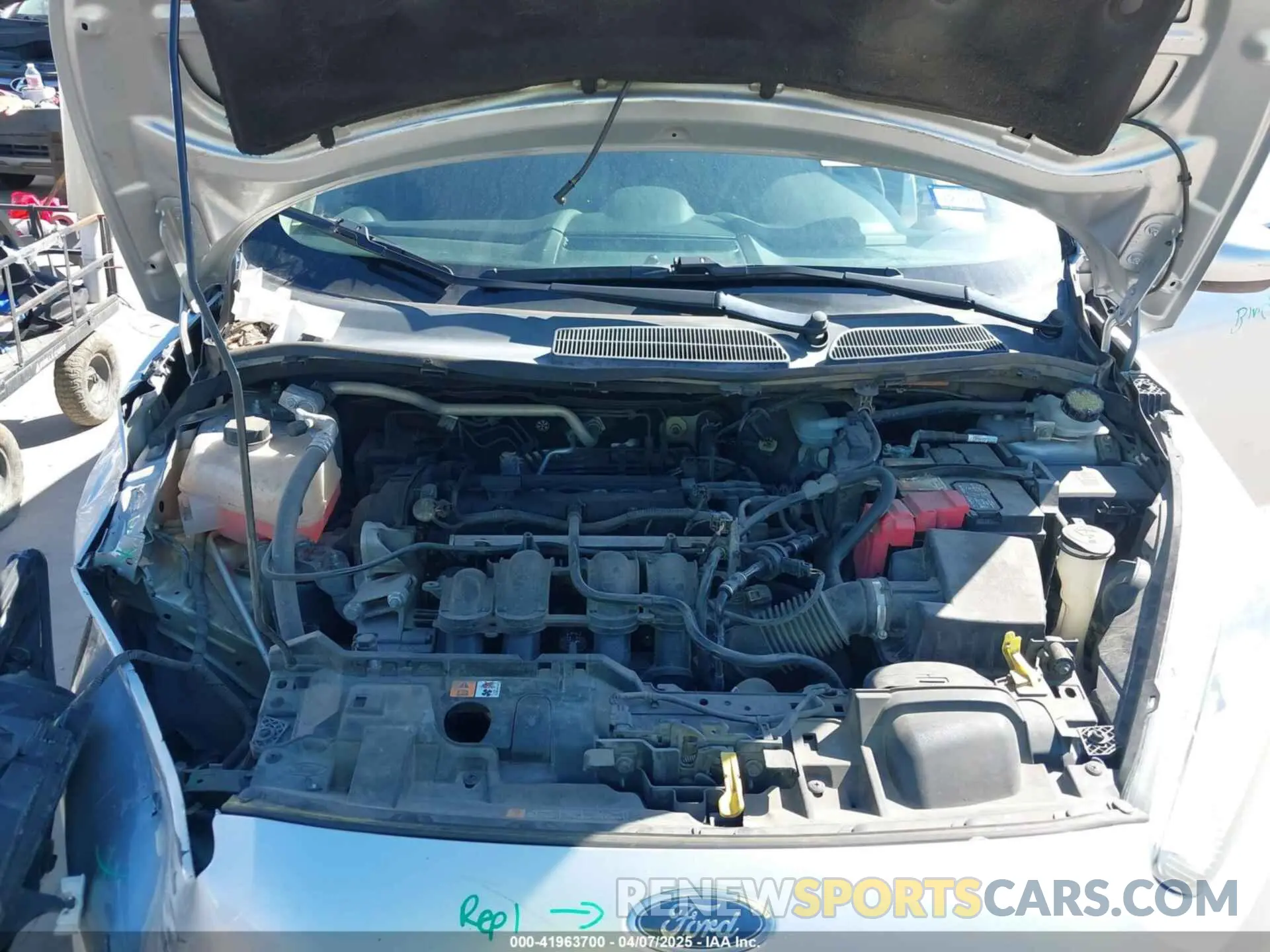 10 fotografías del automóvil dañado 3FADP4EJ0KM118870 FORD FIESTA 2019
