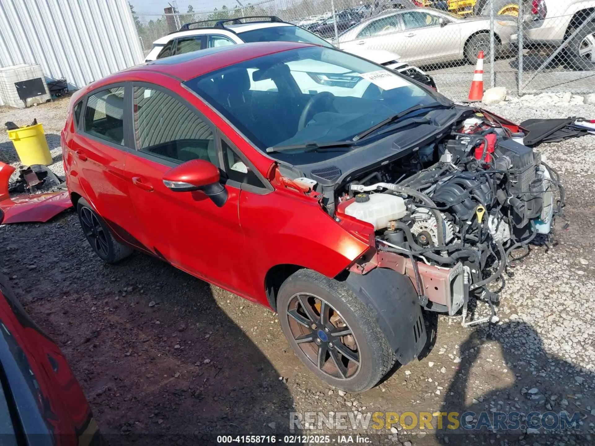 1 fotografías del automóvil dañado 3FADP4EJ0KM161332 FORD FIESTA 2019