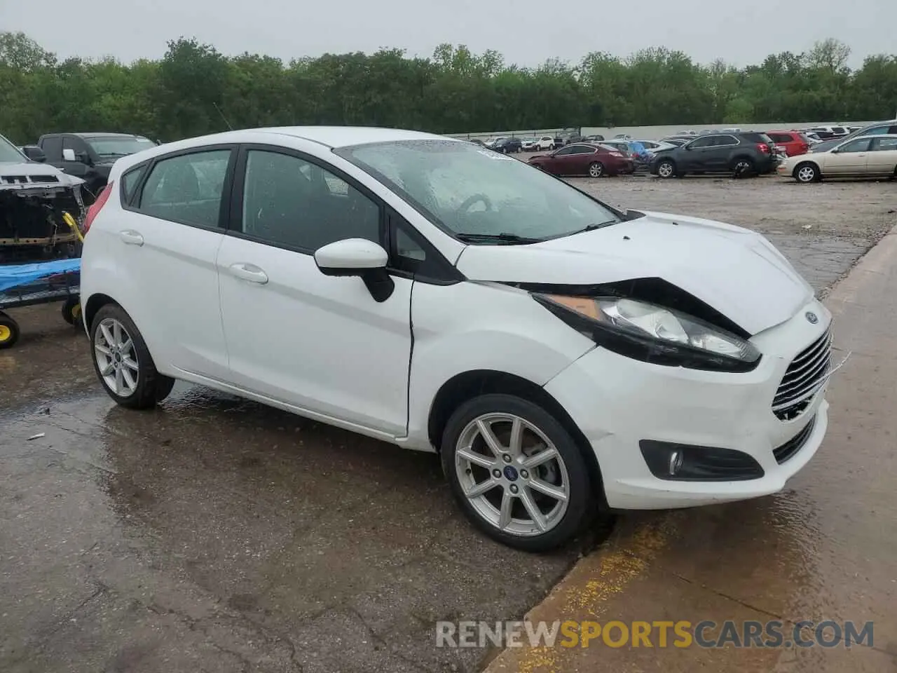 4 fotografías del automóvil dañado 3FADP4EJ1KM148590 FORD FIESTA 2019