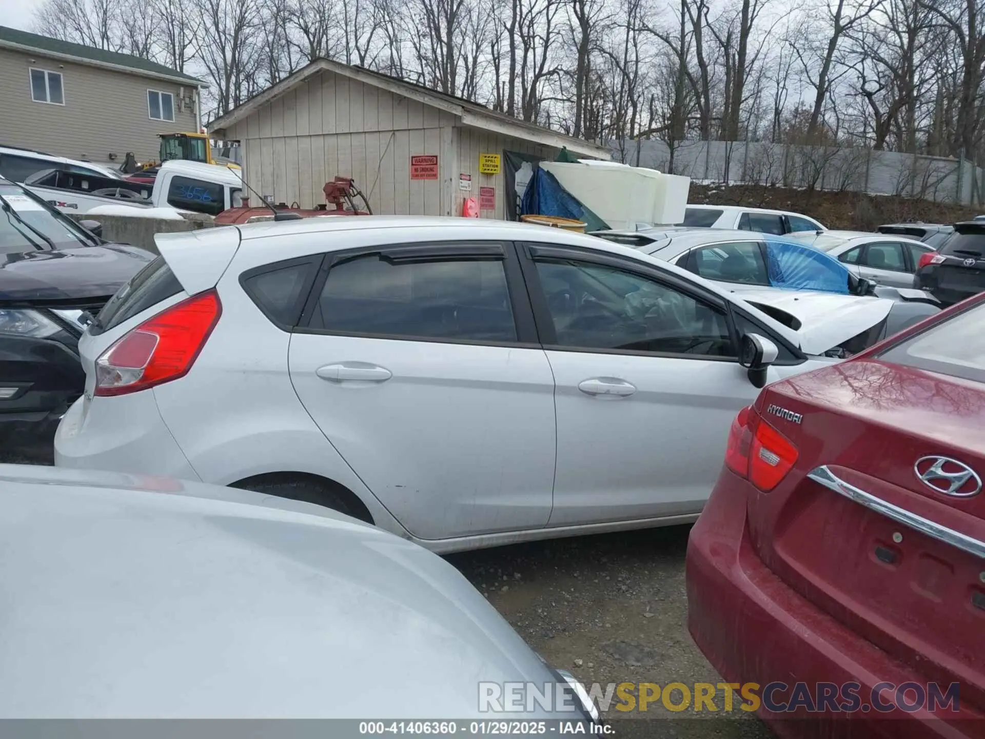 14 fotografías del automóvil dañado 3FADP4EJ1KM162313 FORD FIESTA 2019