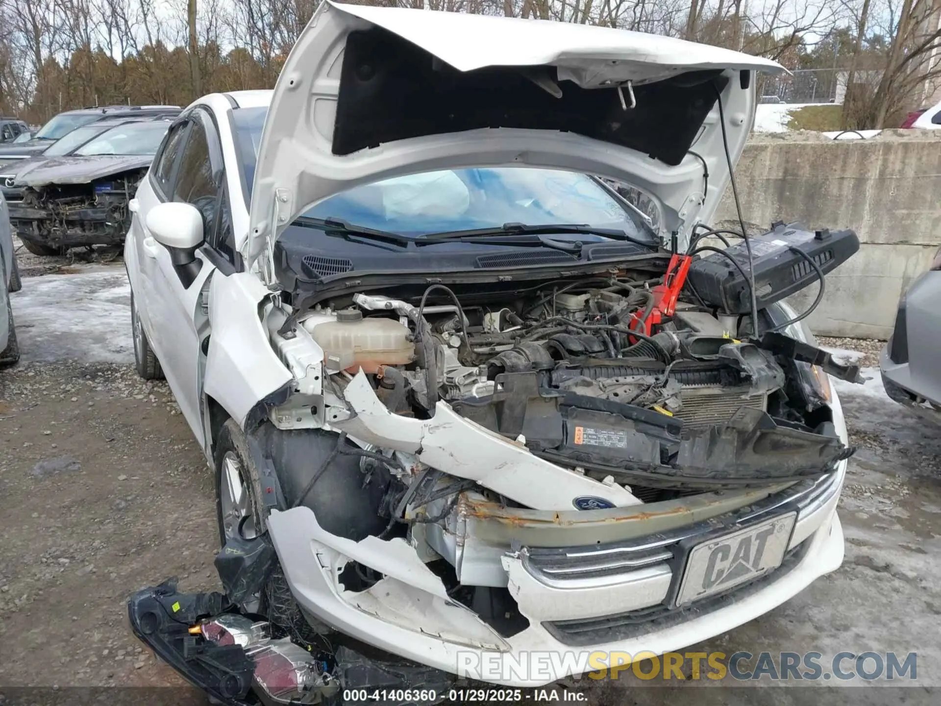 6 fotografías del automóvil dañado 3FADP4EJ1KM162313 FORD FIESTA 2019