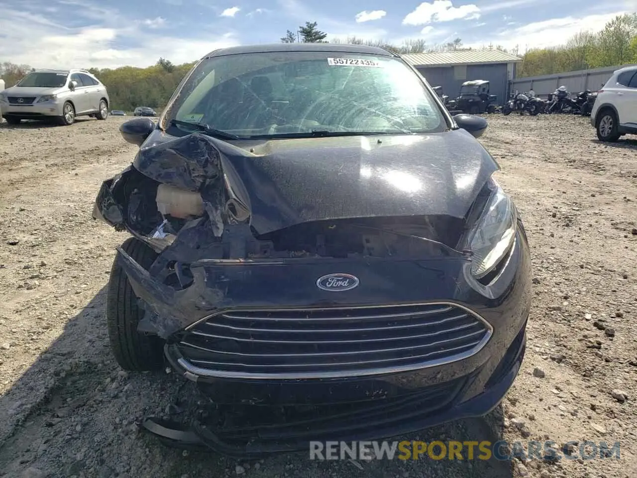 5 fotografías del automóvil dañado 3FADP4EJ2KM113198 FORD FIESTA 2019
