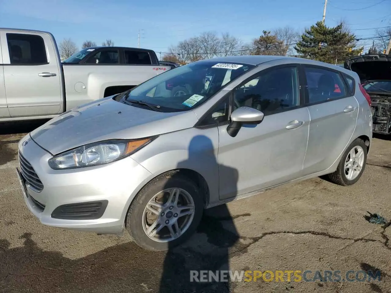 1 fotografías del automóvil dañado 3FADP4EJ2KM131054 FORD FIESTA 2019