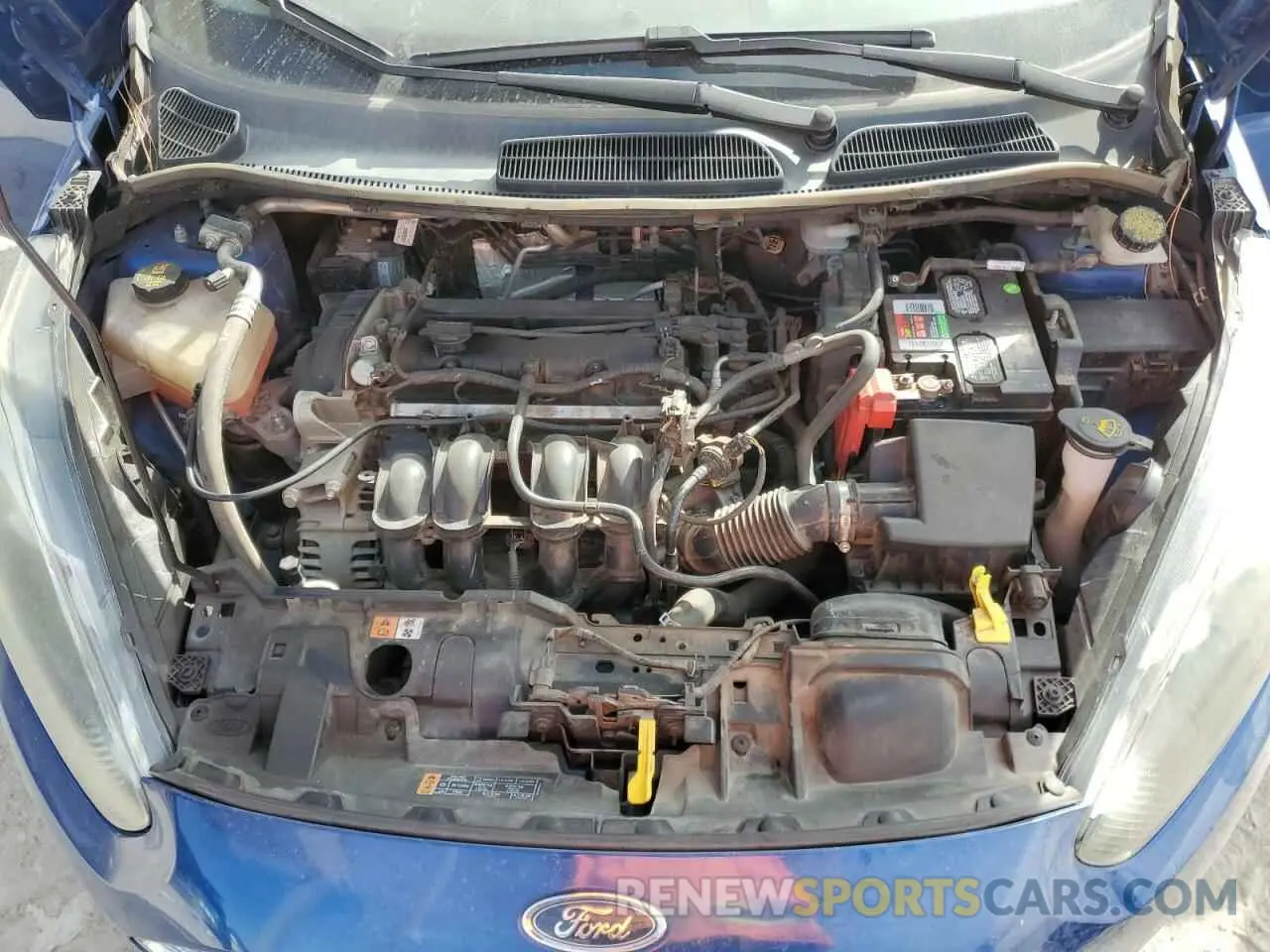 11 fotografías del automóvil dañado 3FADP4EJ2KM132589 FORD FIESTA 2019