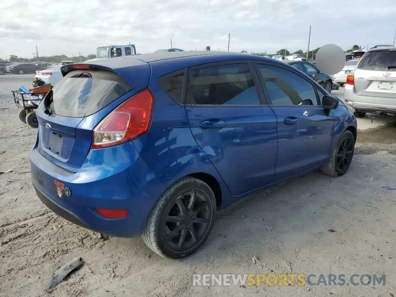 3 fotografías del automóvil dañado 3FADP4EJ2KM132589 FORD FIESTA 2019