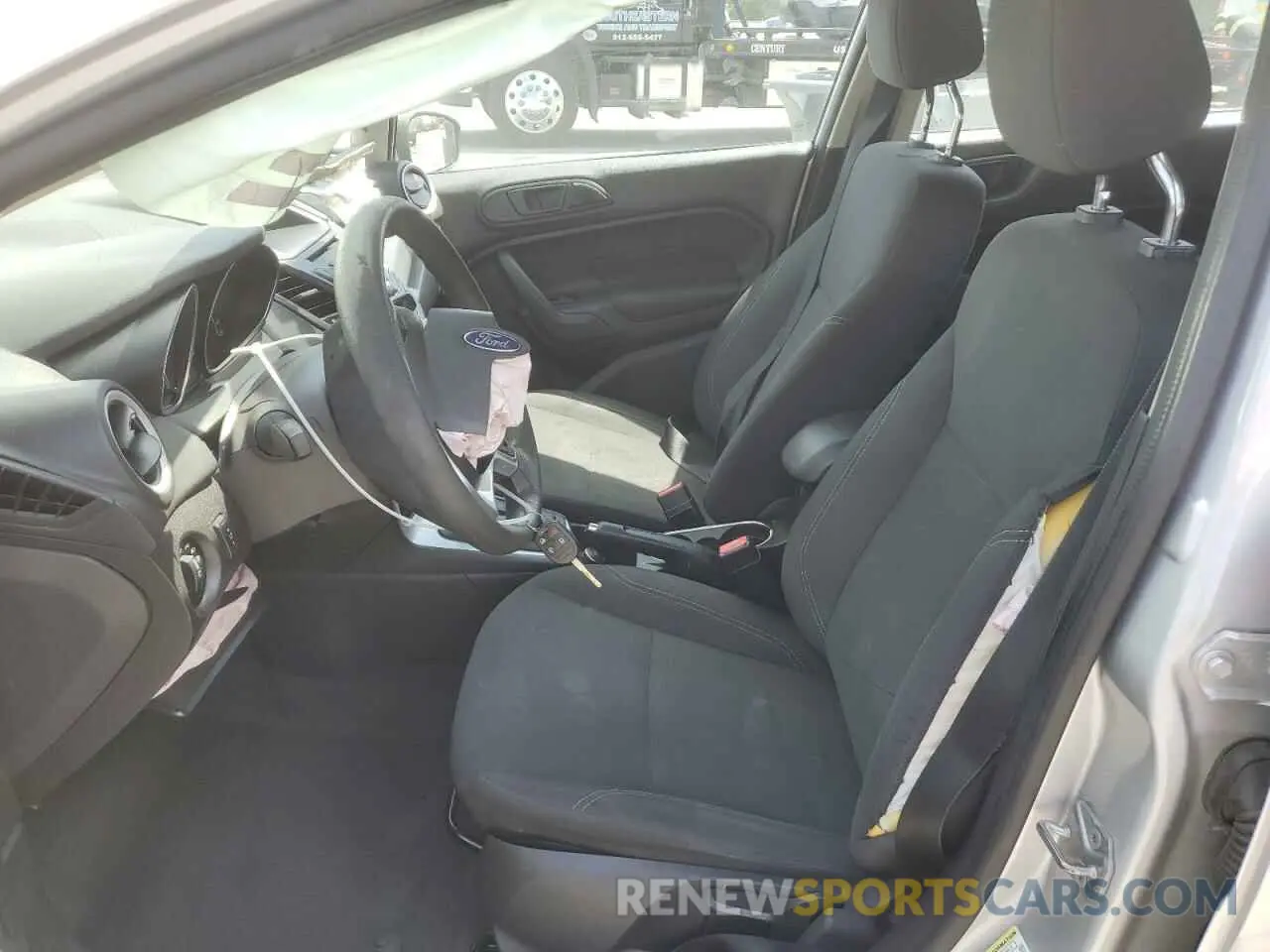 7 fotografías del automóvil dañado 3FADP4EJ2KM142992 FORD FIESTA 2019