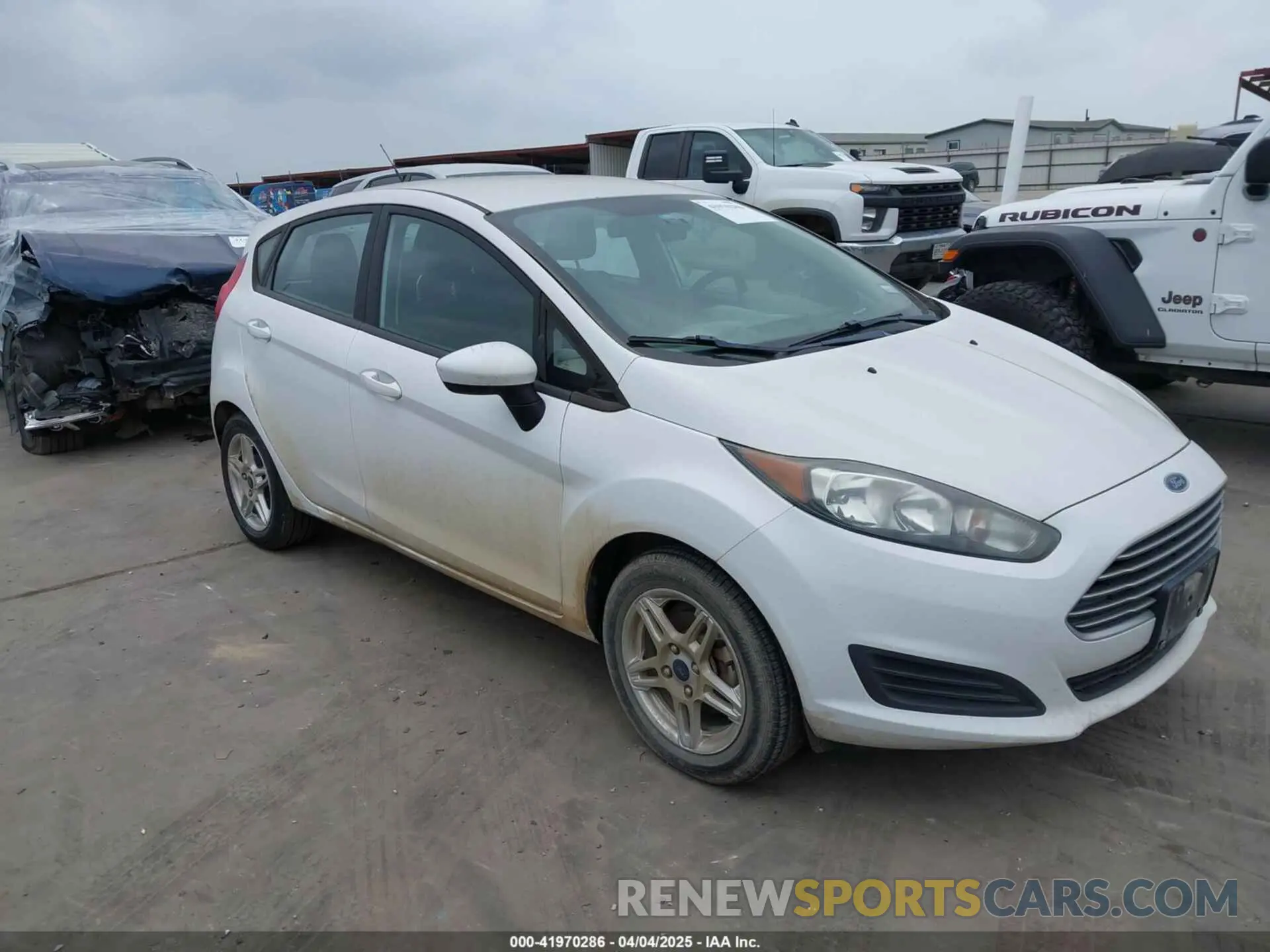 1 fotografías del automóvil dañado 3FADP4EJ2KM157184 FORD FIESTA 2019