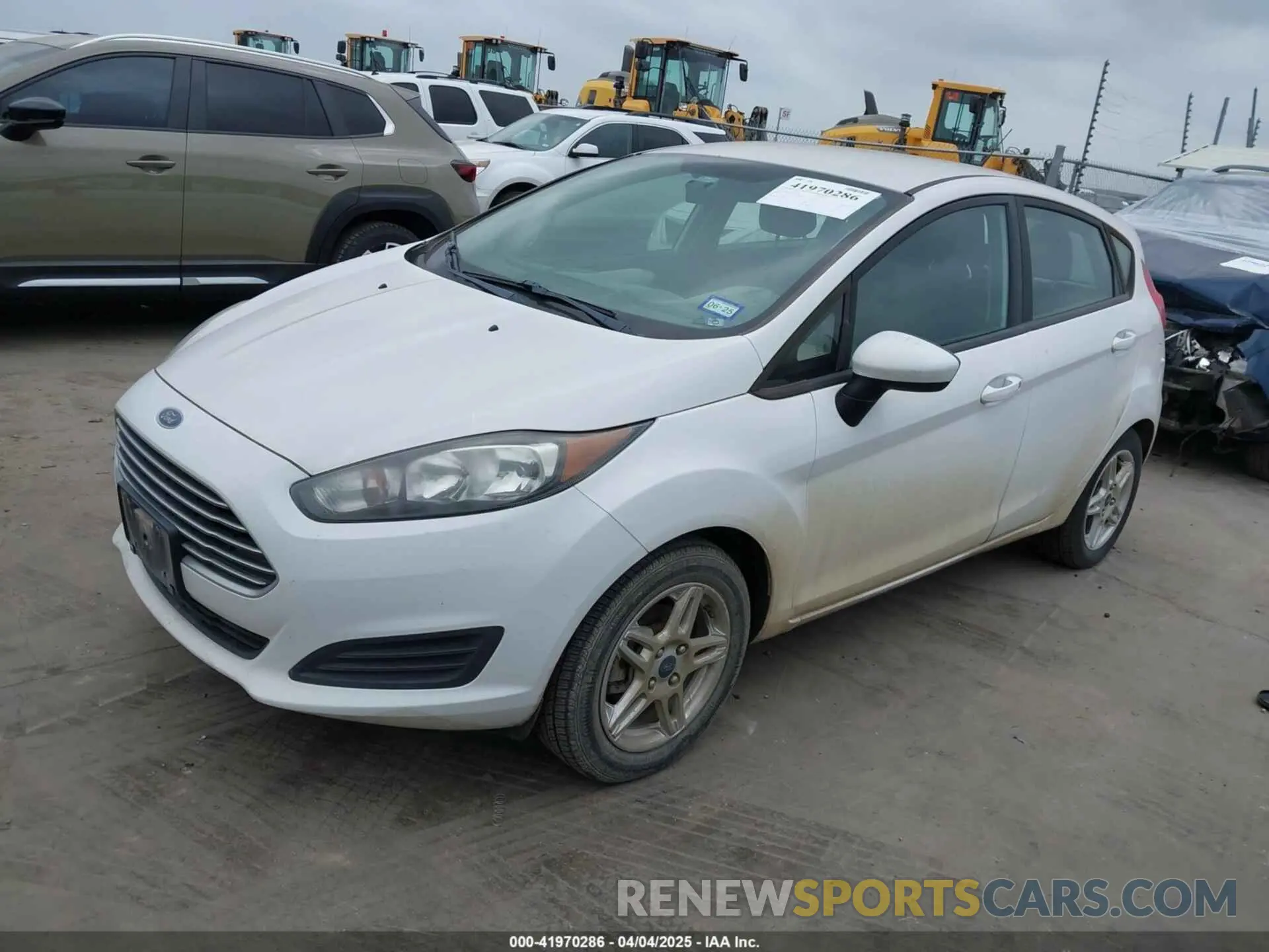 2 fotografías del automóvil dañado 3FADP4EJ2KM157184 FORD FIESTA 2019