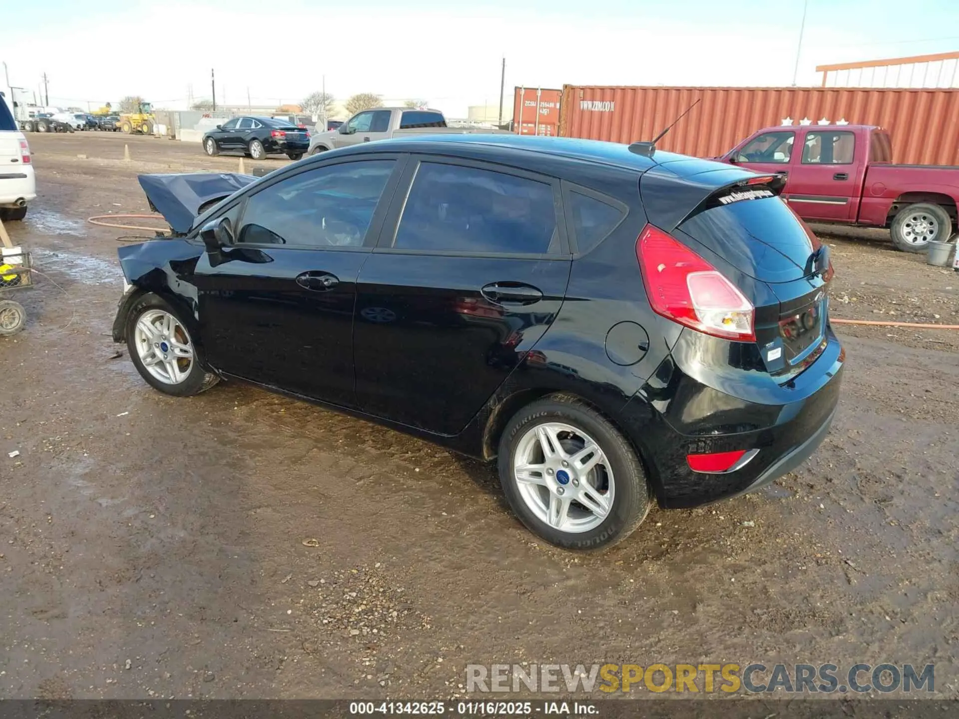 3 fotografías del automóvil dañado 3FADP4EJ3KM122699 FORD FIESTA 2019