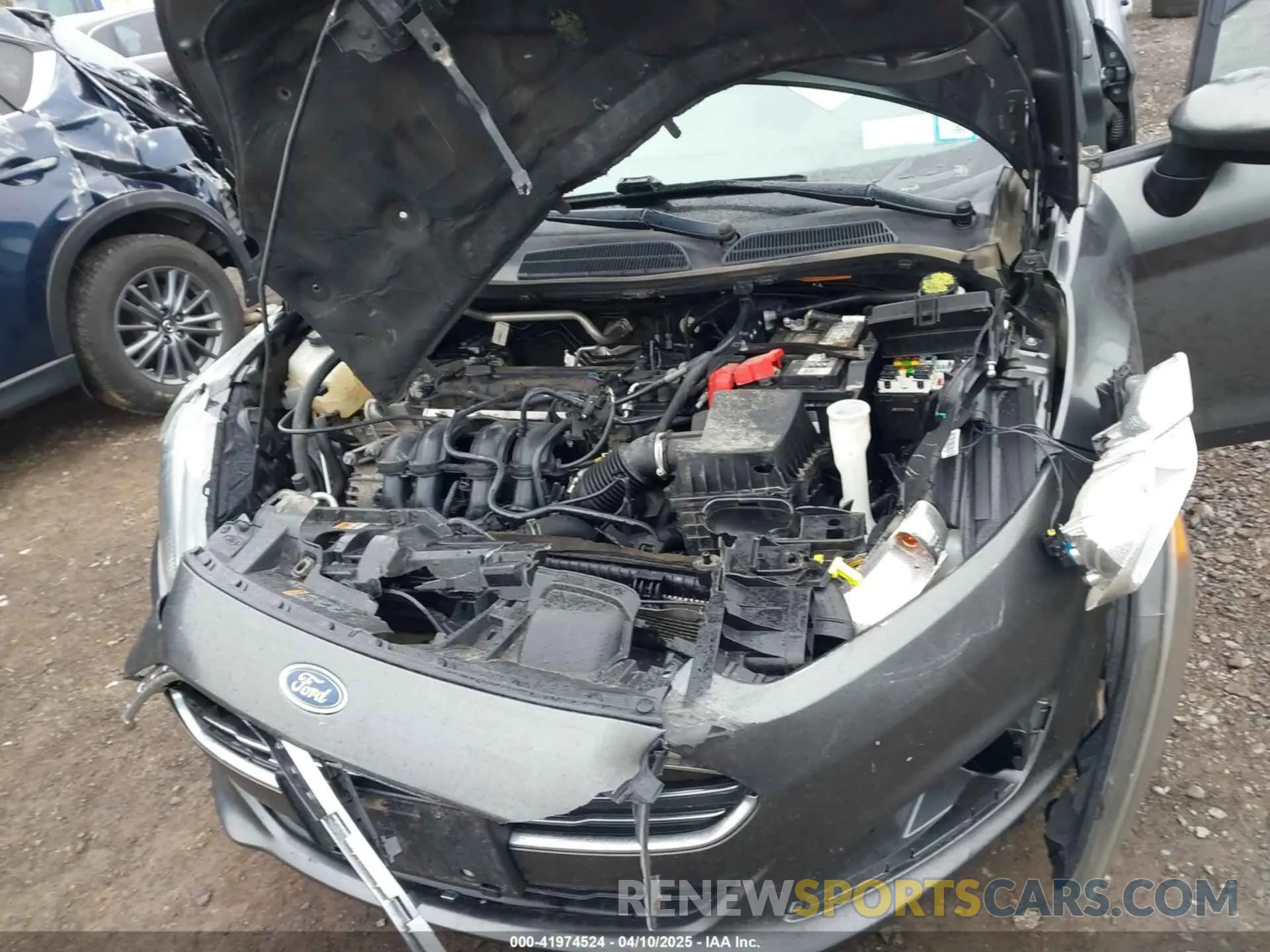 10 fotografías del automóvil dañado 3FADP4EJ3KM137591 FORD FIESTA 2019