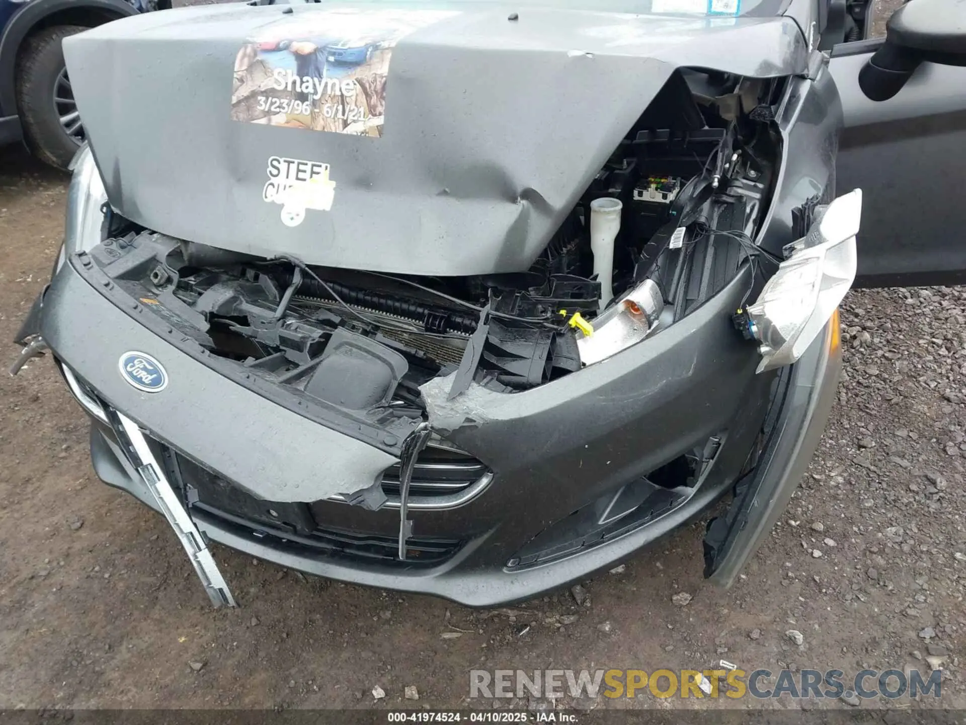 6 fotografías del automóvil dañado 3FADP4EJ3KM137591 FORD FIESTA 2019