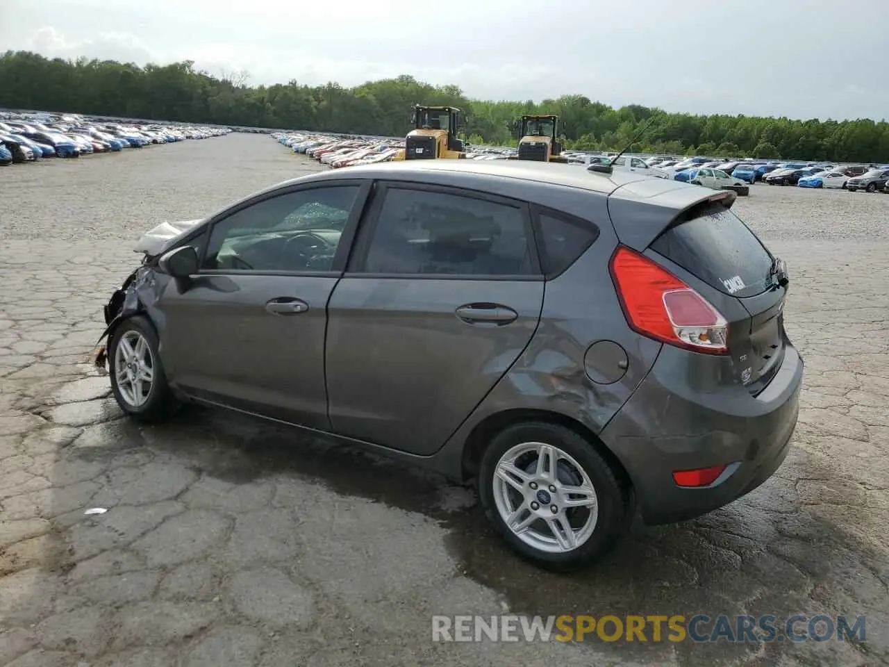 2 fotografías del automóvil dañado 3FADP4EJ4KM115566 FORD FIESTA 2019