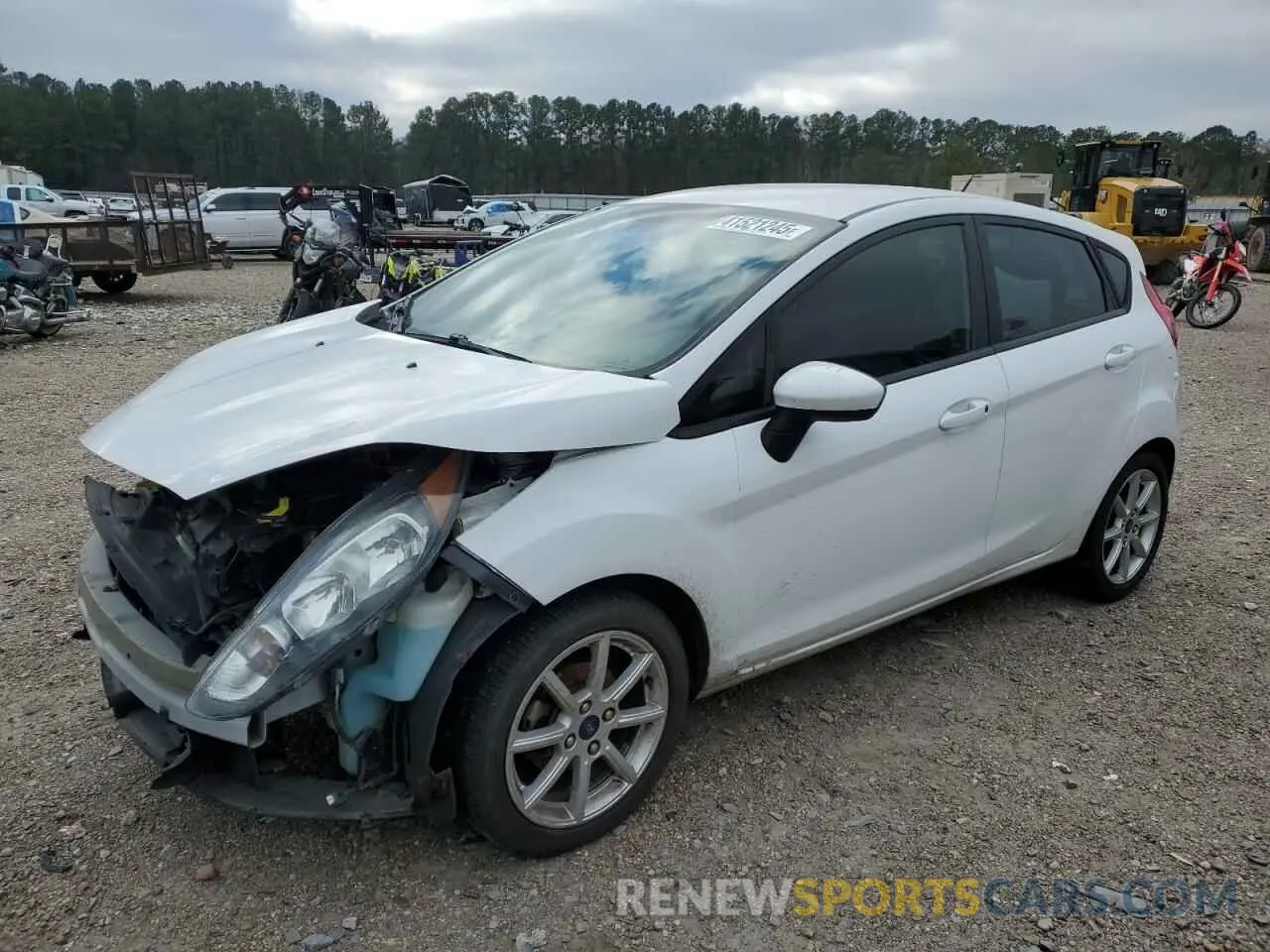 1 fotografías del automóvil dañado 3FADP4EJ4KM133727 FORD FIESTA 2019
