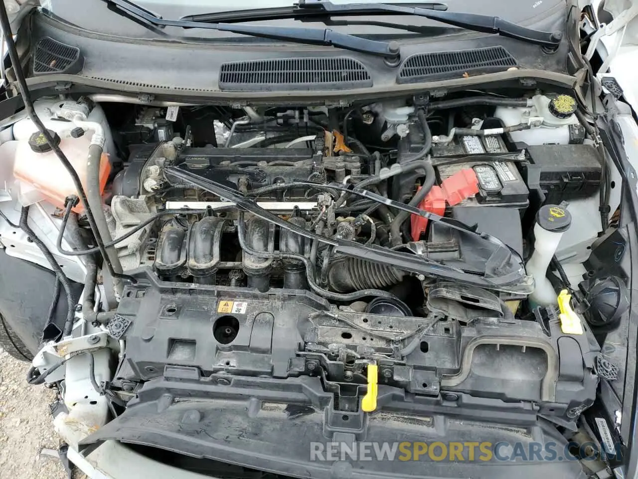 11 fotografías del automóvil dañado 3FADP4EJ4KM133727 FORD FIESTA 2019