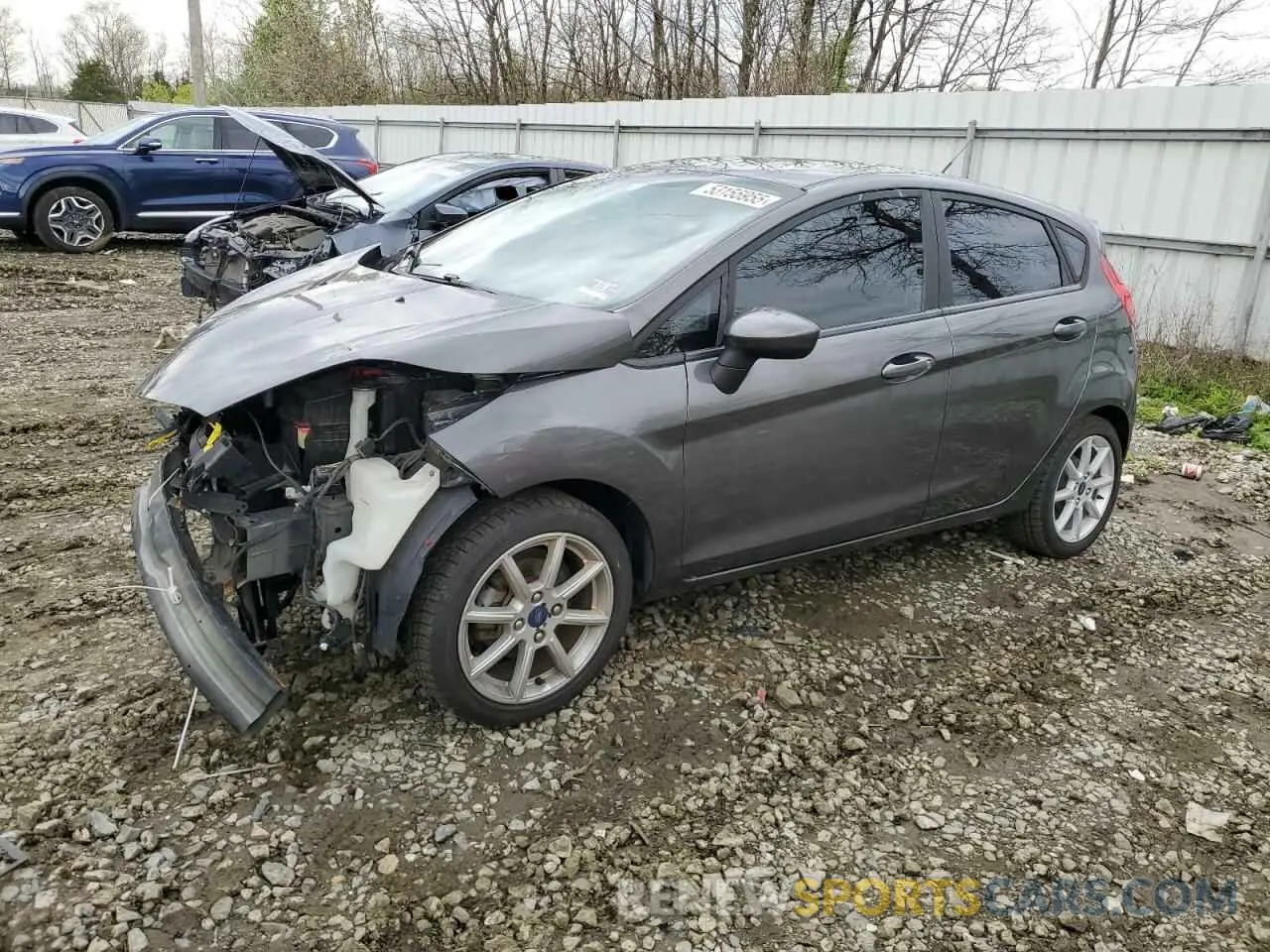 1 fotografías del automóvil dañado 3FADP4EJ5KM107136 FORD FIESTA 2019