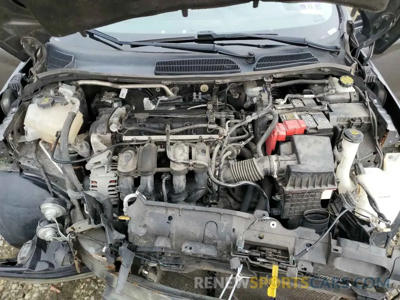11 fotografías del automóvil dañado 3FADP4EJ5KM107136 FORD FIESTA 2019