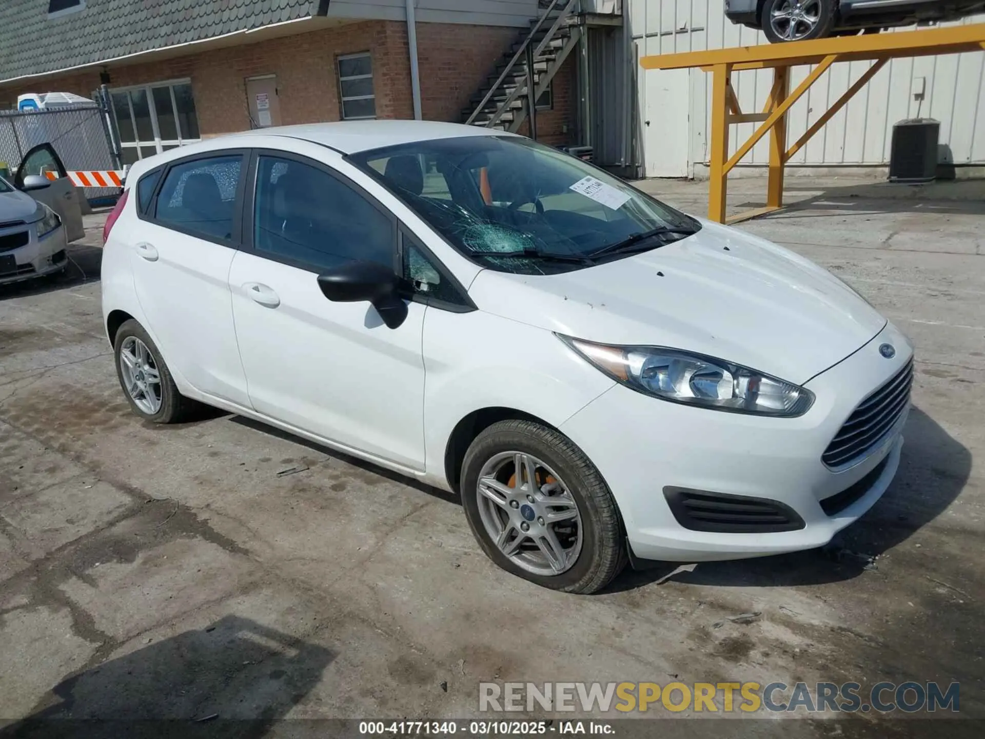 1 fotografías del automóvil dañado 3FADP4EJ5KM112756 FORD FIESTA 2019