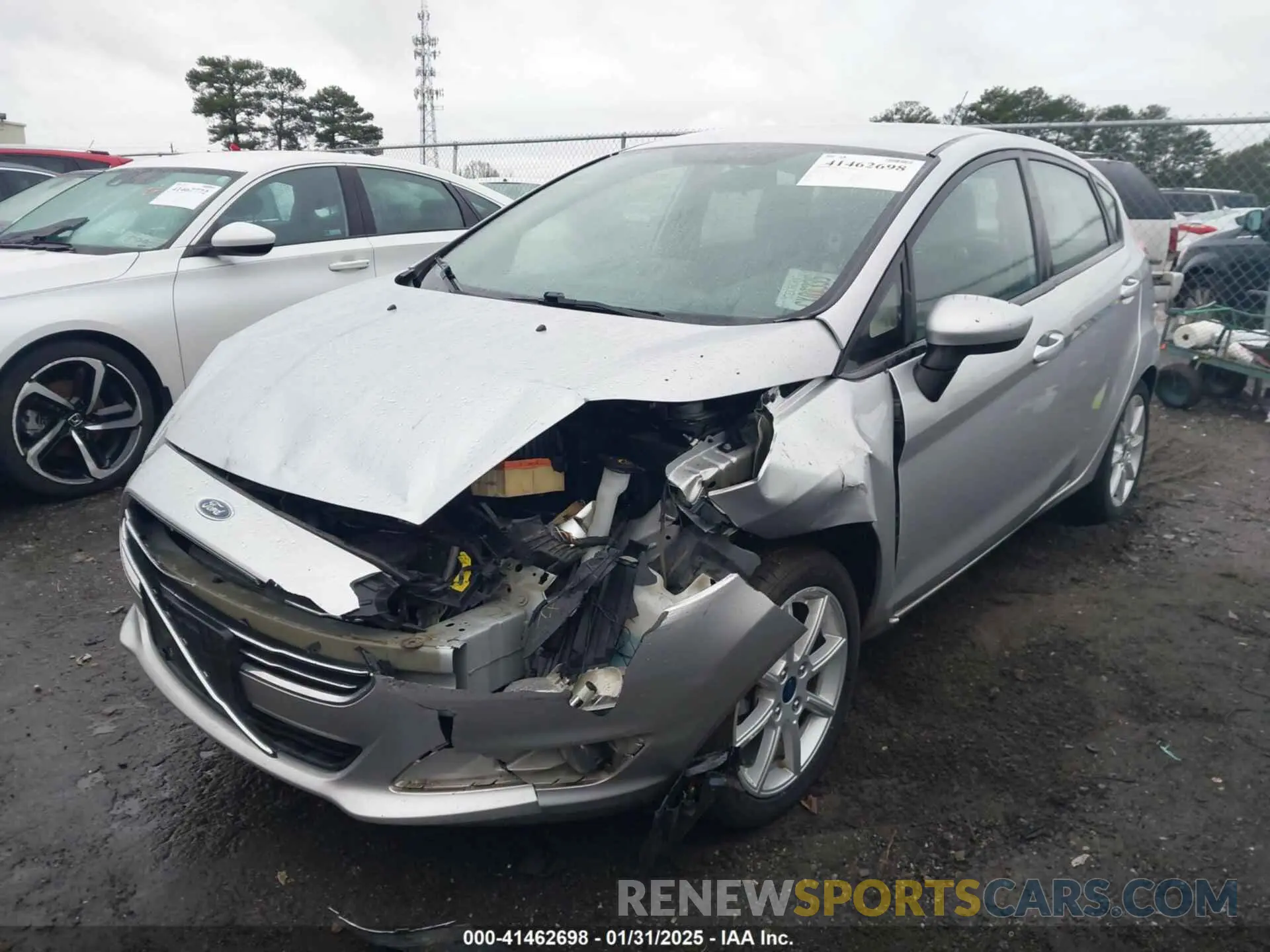 6 fotografías del automóvil dañado 3FADP4EJ5KM138788 FORD FIESTA 2019