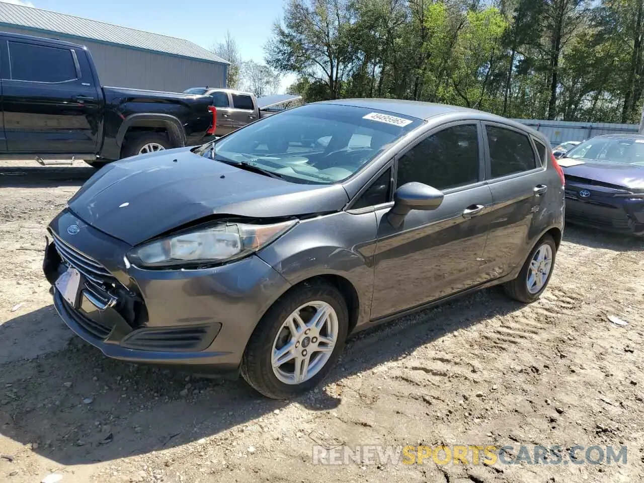 1 fotografías del automóvil dañado 3FADP4EJ7KM117540 FORD FIESTA 2019