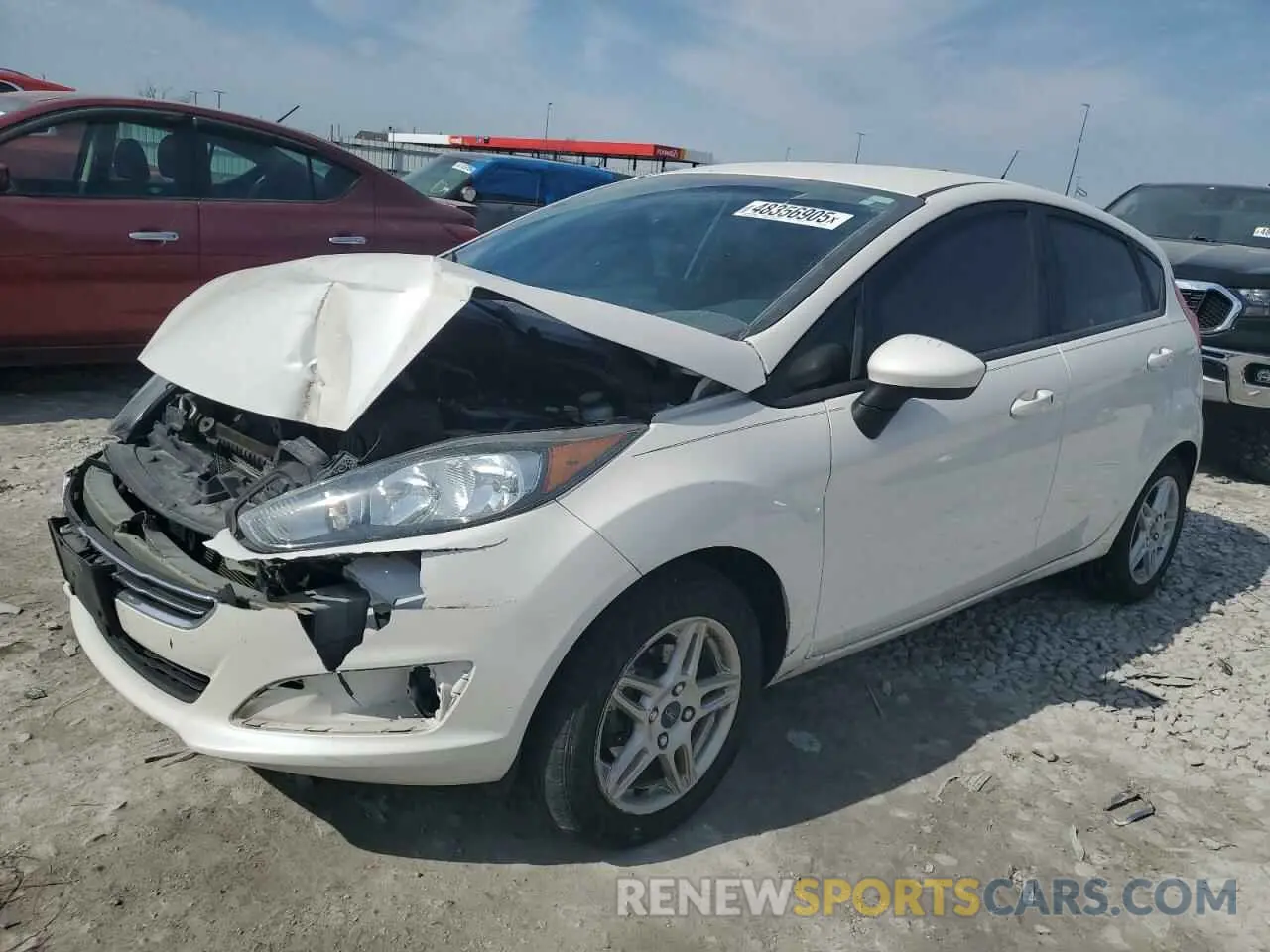 1 fotografías del automóvil dañado 3FADP4EJ7KM129929 FORD FIESTA 2019