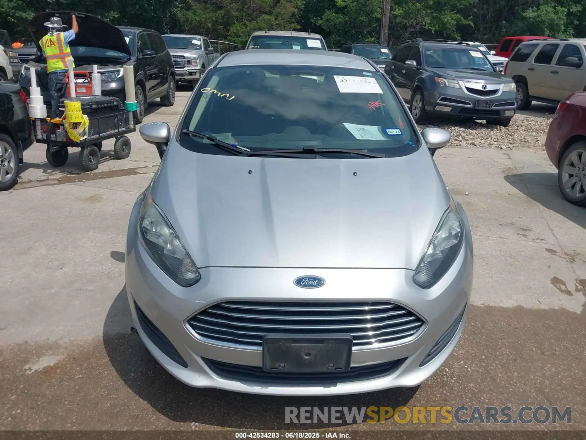6 fotografías del automóvil dañado 3FADP4EJ7KM135228 FORD FIESTA 2019
