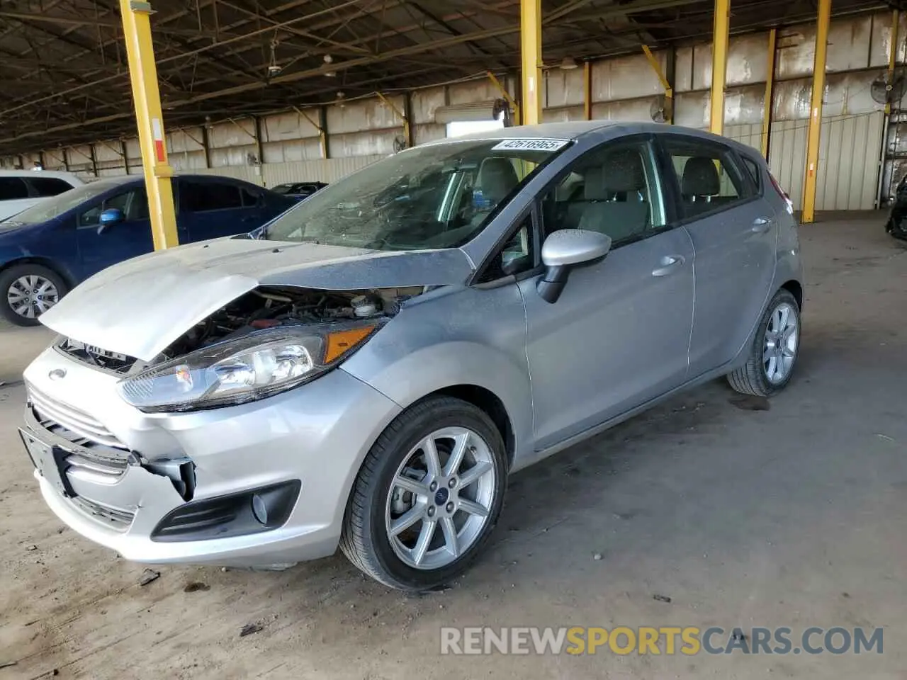 1 fotografías del automóvil dañado 3FADP4EJ7KM144043 FORD FIESTA 2019