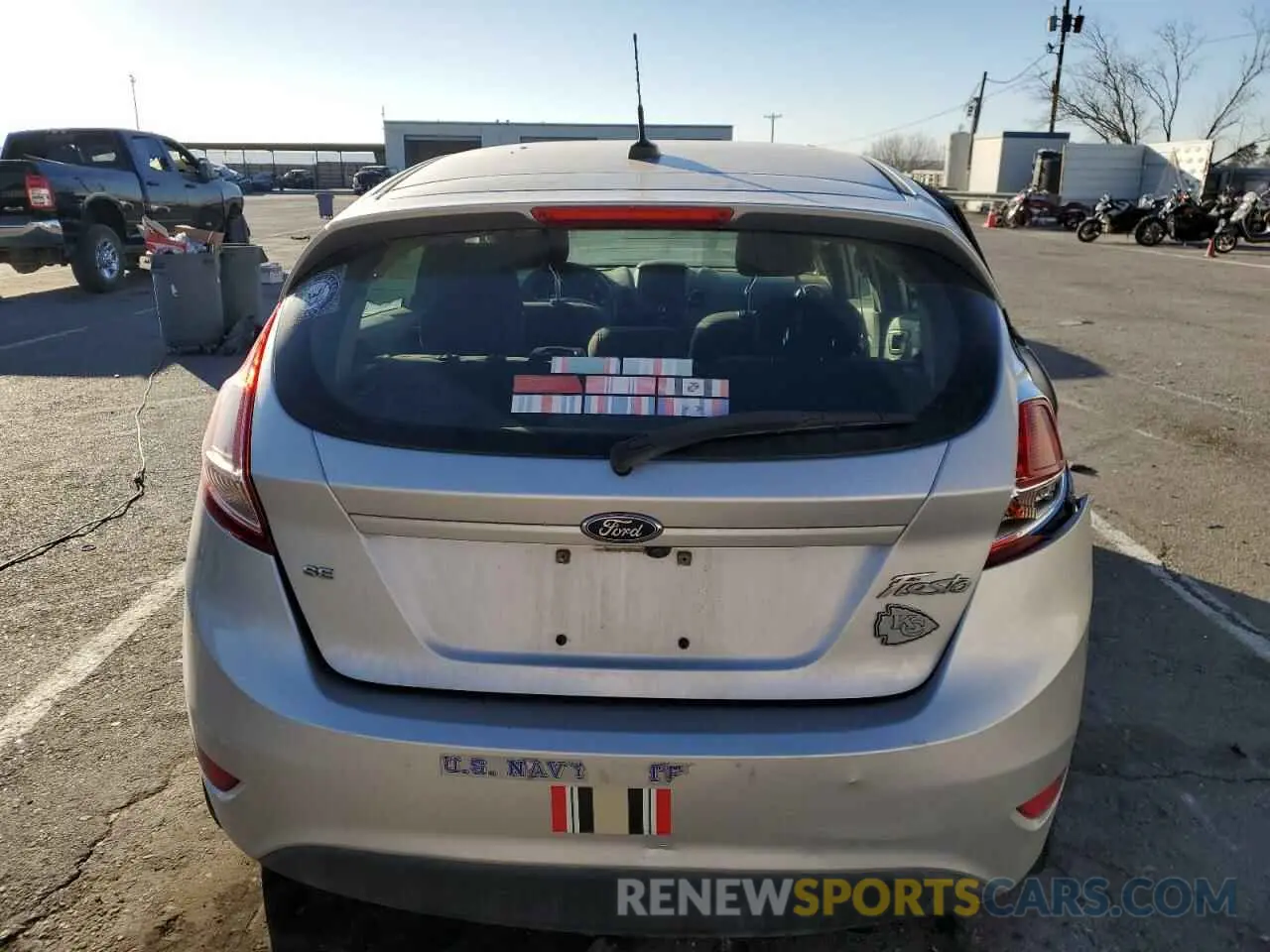 6 fotografías del automóvil dañado 3FADP4EJ8KM107227 FORD FIESTA 2019