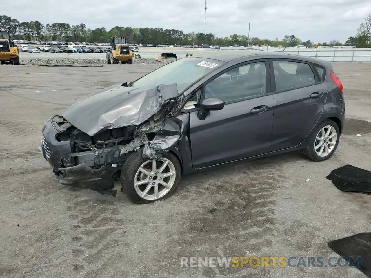 1 fotografías del automóvil dañado 3FADP4EJ8KM124318 FORD FIESTA 2019