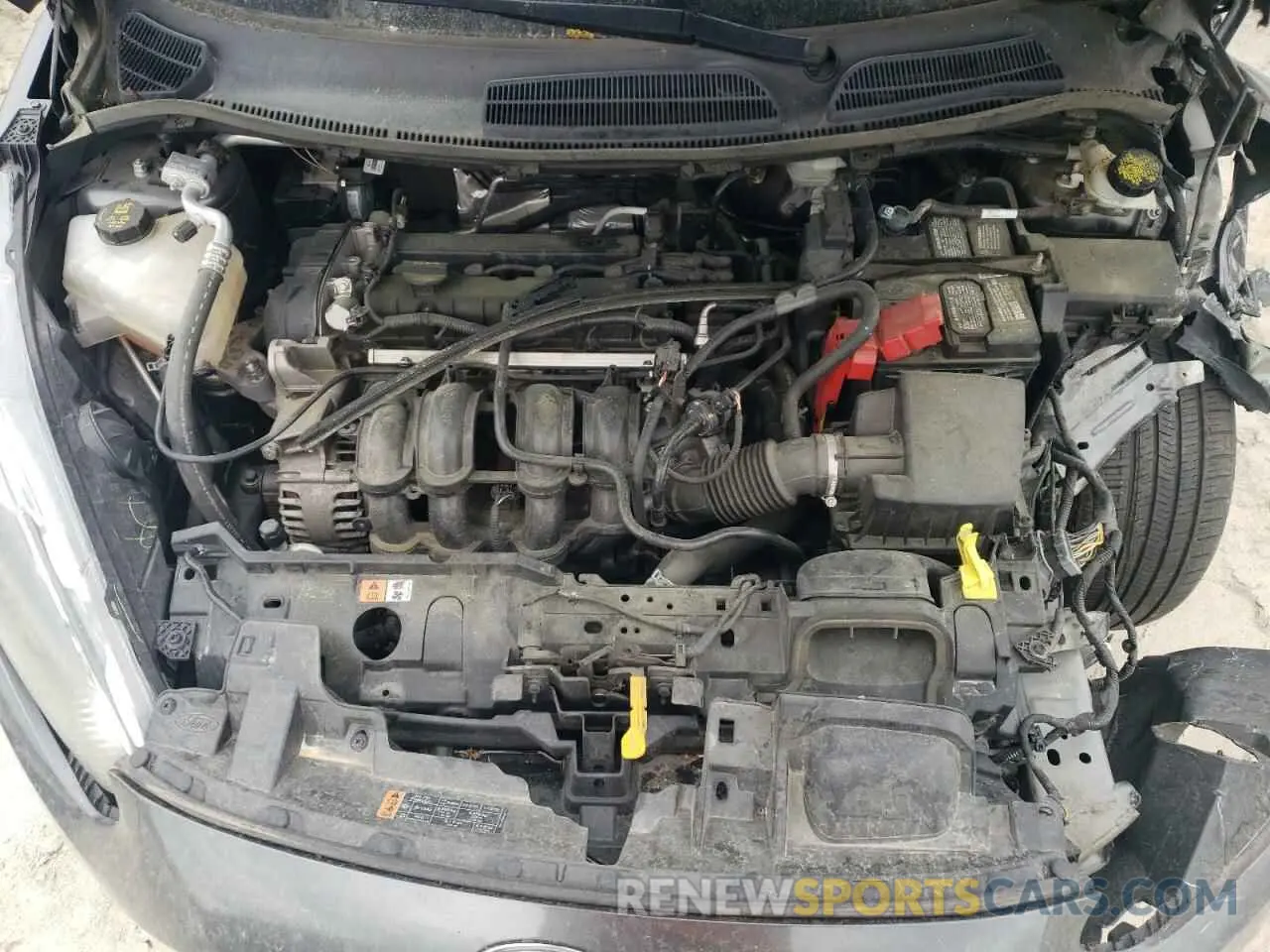11 fotografías del automóvil dañado 3FADP4EJ8KM124318 FORD FIESTA 2019