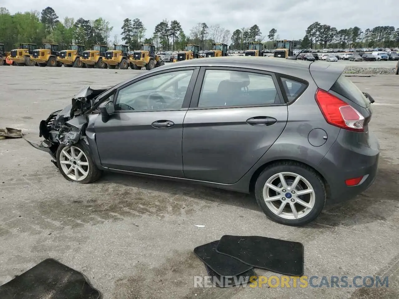 2 fotografías del automóvil dañado 3FADP4EJ8KM124318 FORD FIESTA 2019