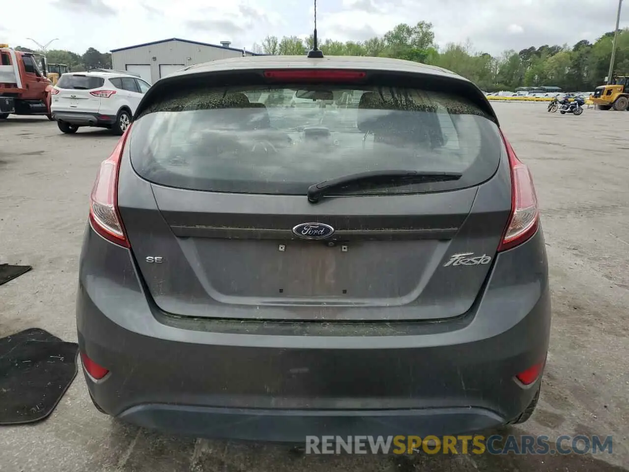 6 fotografías del automóvil dañado 3FADP4EJ8KM124318 FORD FIESTA 2019