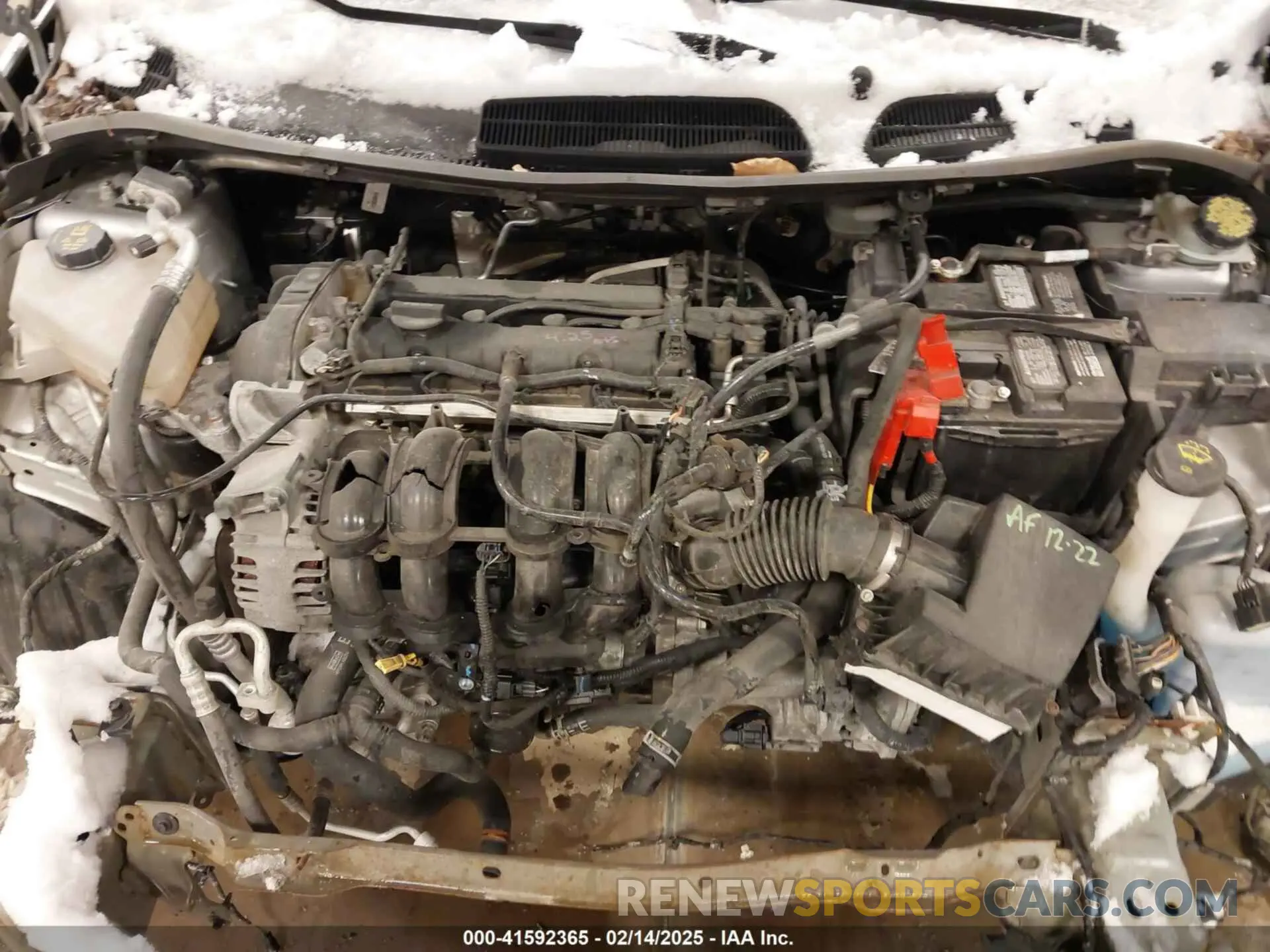 10 fotografías del automóvil dañado 3FADP4EJ8KM142043 FORD FIESTA 2019