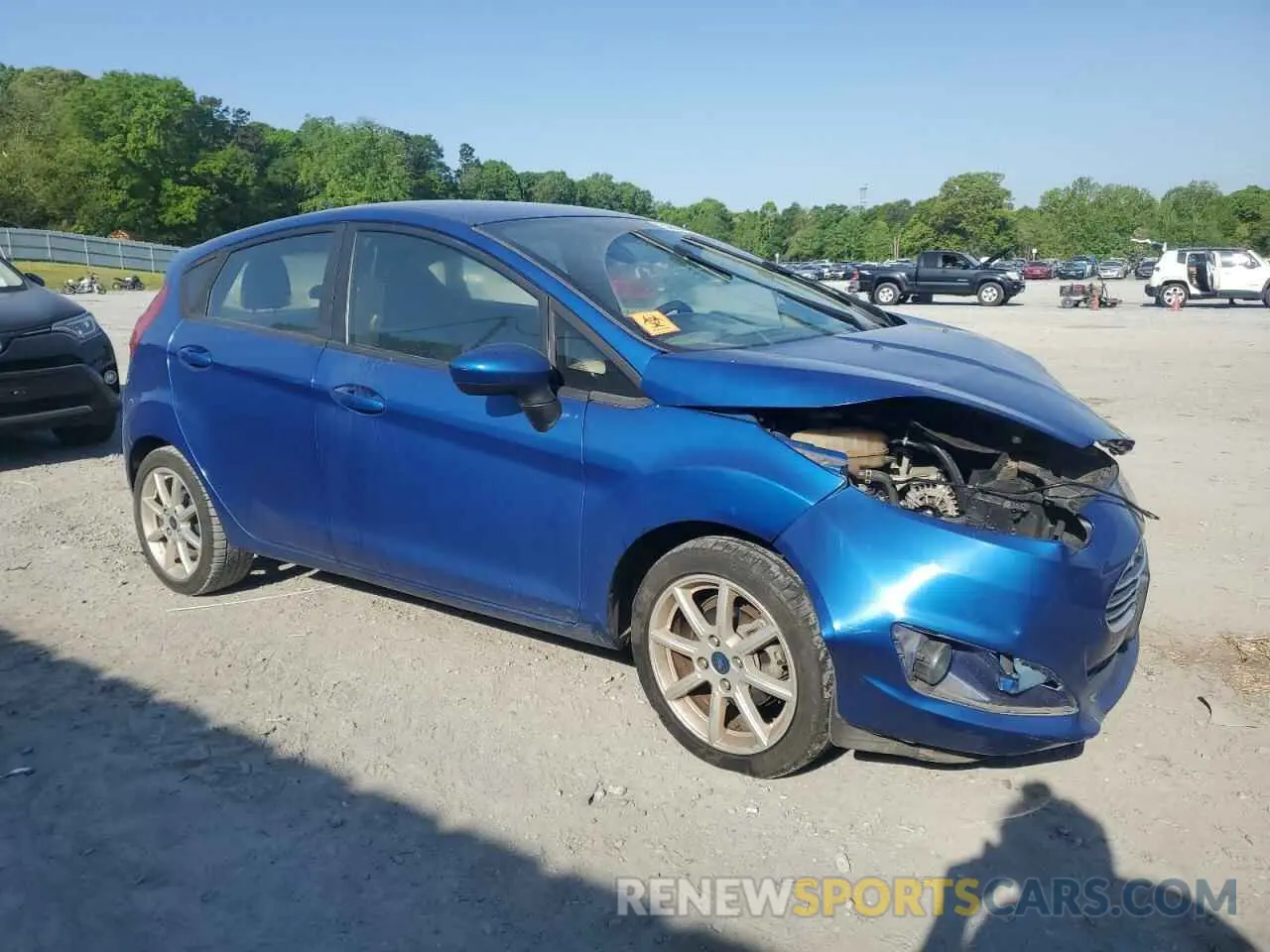 4 fotografías del automóvil dañado 3FADP4EJ9KM128149 FORD FIESTA 2019
