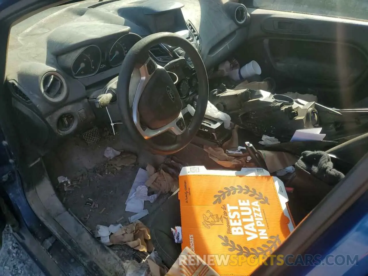 8 fotografías del automóvil dañado 3FADP4EJ9KM128149 FORD FIESTA 2019