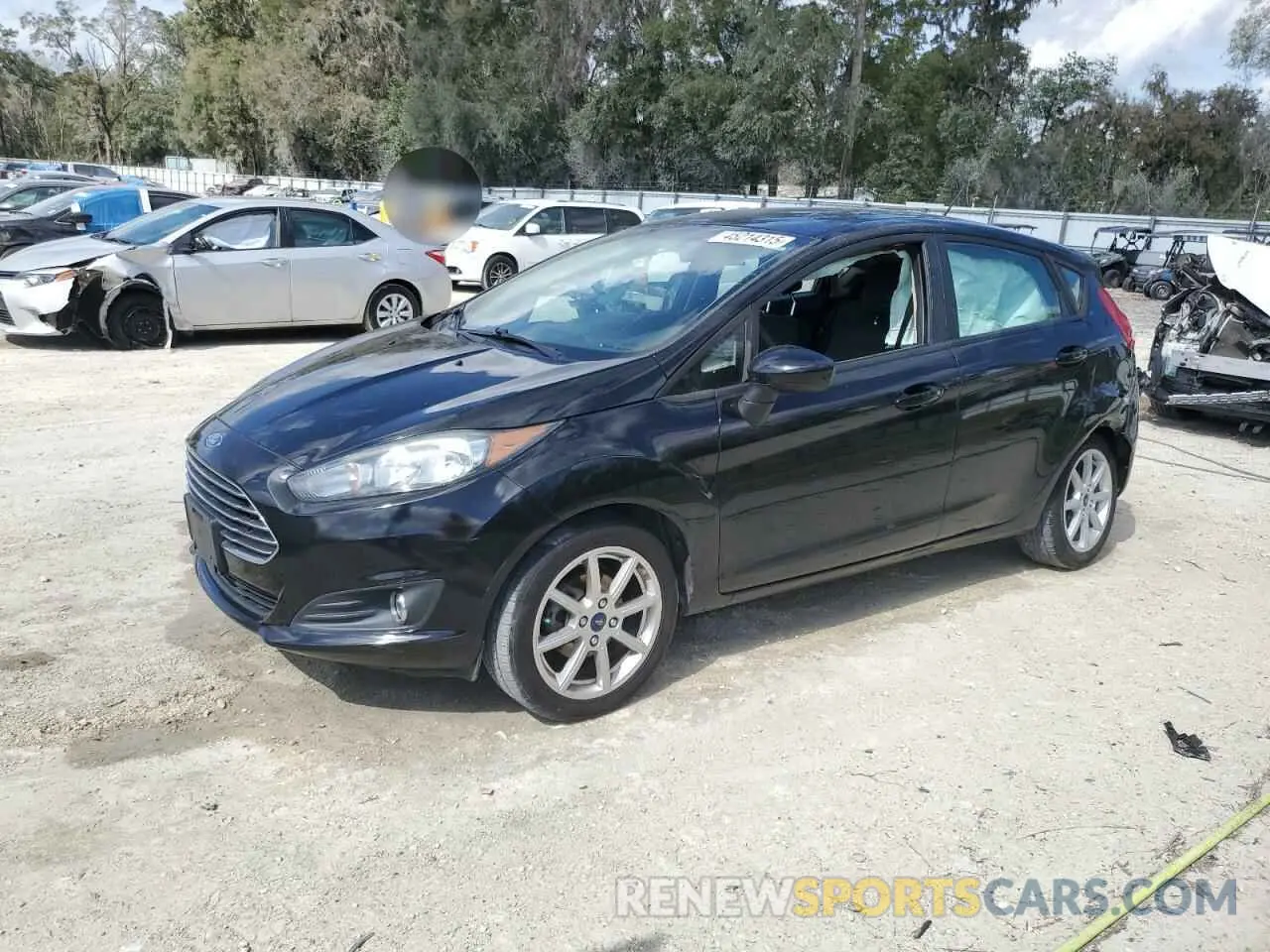 1 fotografías del automóvil dañado 3FADP4EJ9KM133335 FORD FIESTA 2019