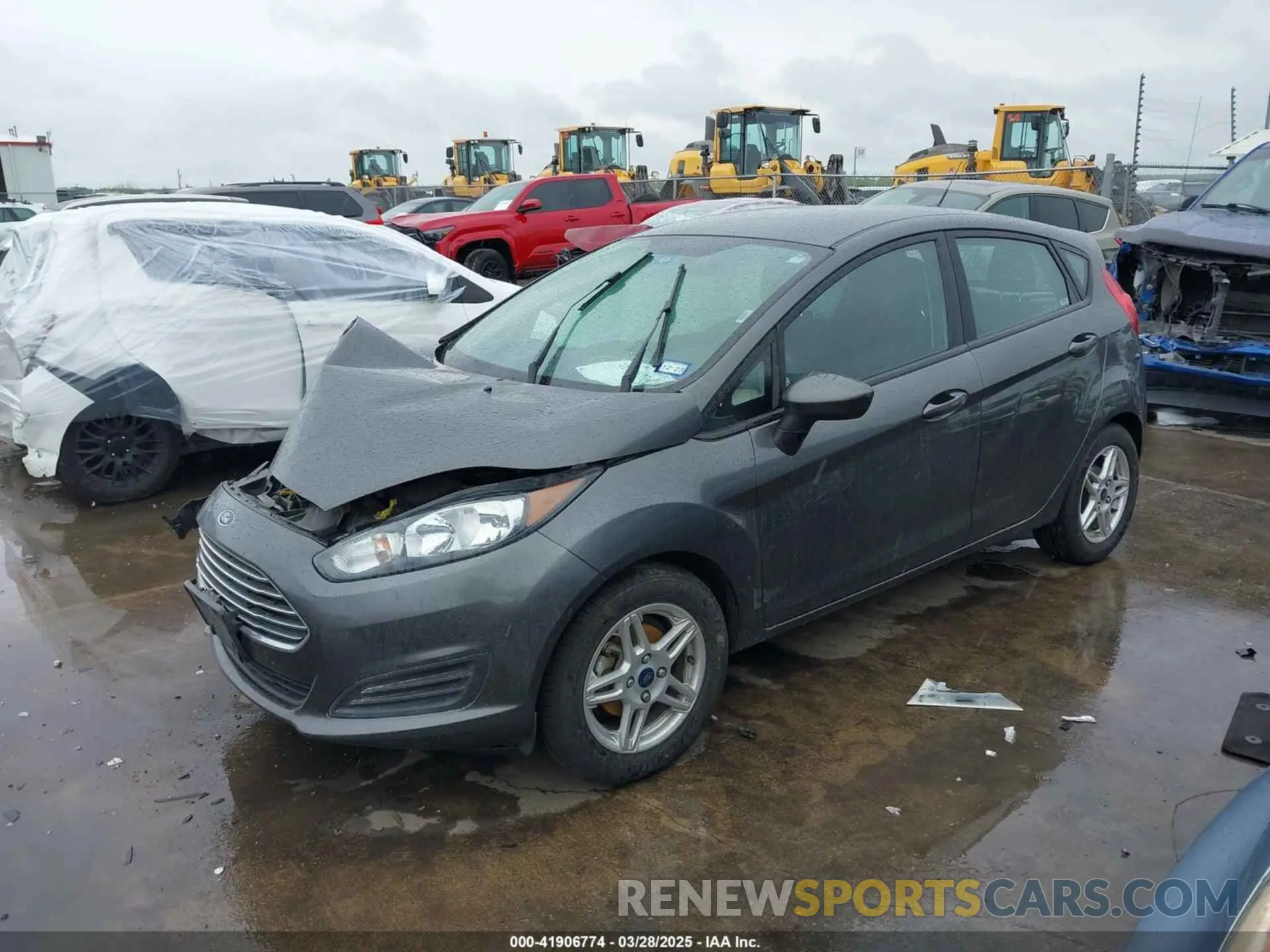 2 fotografías del automóvil dañado 3FADP4EJ9KM138292 FORD FIESTA 2019