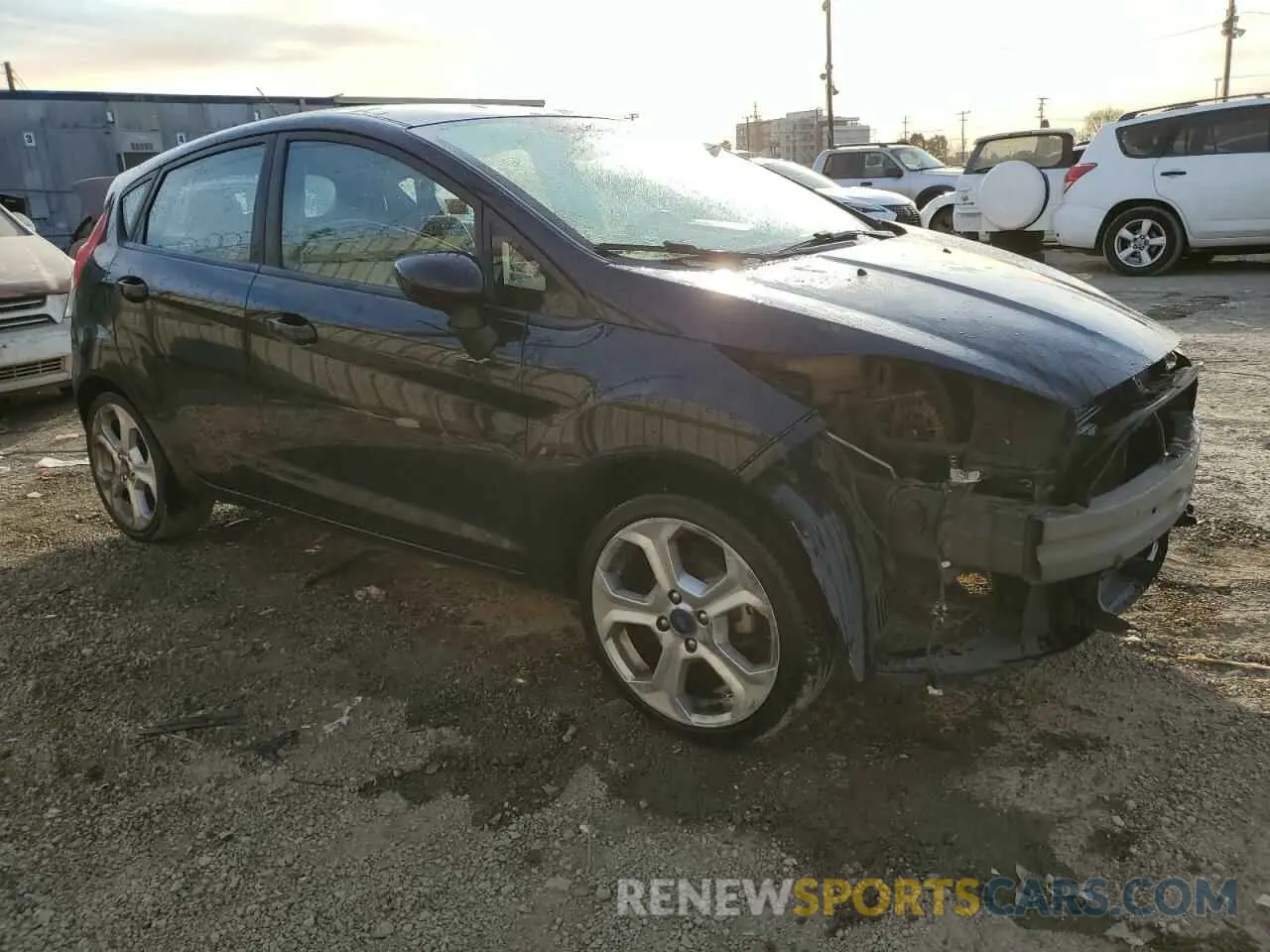 4 fotografías del automóvil dañado 3FADP4EJ9KM156811 FORD FIESTA 2019