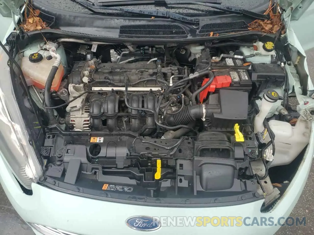 11 fotografías del automóvil dañado 3FADP4EJXKM100957 FORD FIESTA 2019