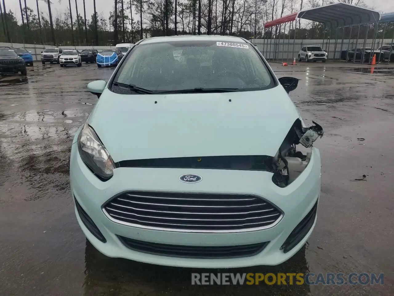 5 fotografías del automóvil dañado 3FADP4EJXKM100957 FORD FIESTA 2019