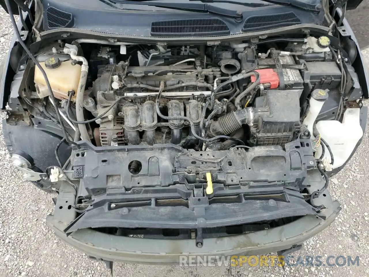 12 fotografías del automóvil dañado 3FADP4EJXKM159703 FORD FIESTA 2019