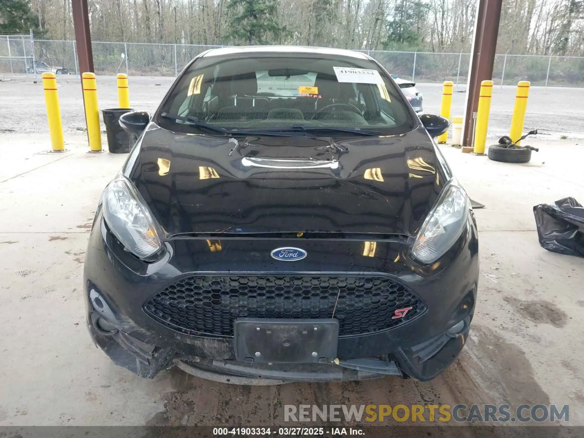 12 fotografías del automóvil dañado 3FADP4GX1KM141348 FORD FIESTA 2019