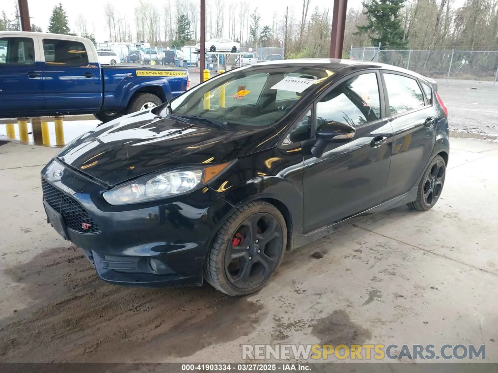 2 fotografías del automóvil dañado 3FADP4GX1KM141348 FORD FIESTA 2019