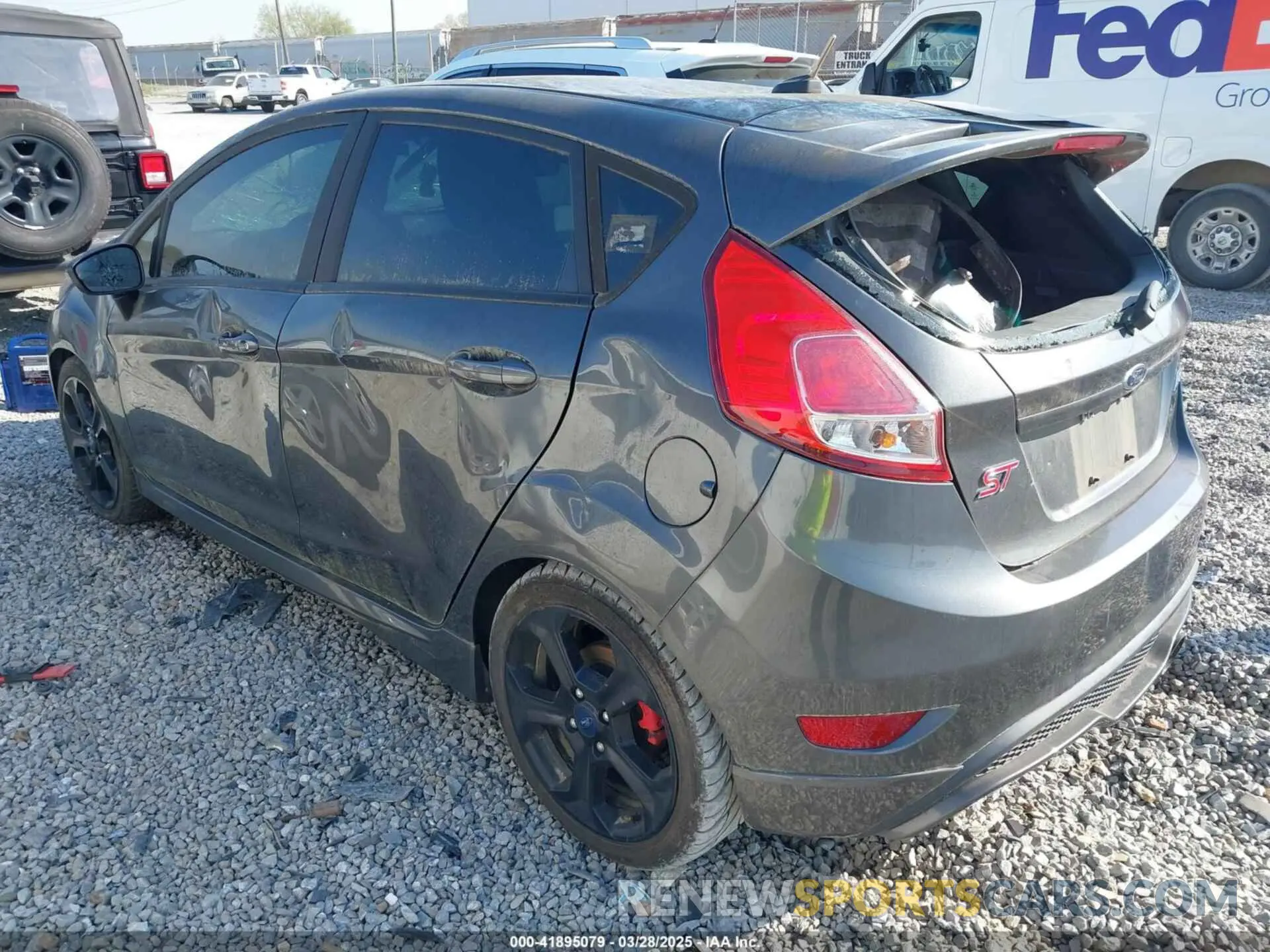 3 fotografías del automóvil dañado 3FADP4GX5KM141899 FORD FIESTA 2019
